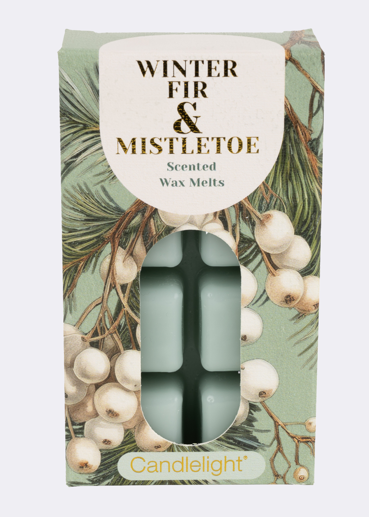 Pack of 8 Fir & Mistletoe Wax Melts