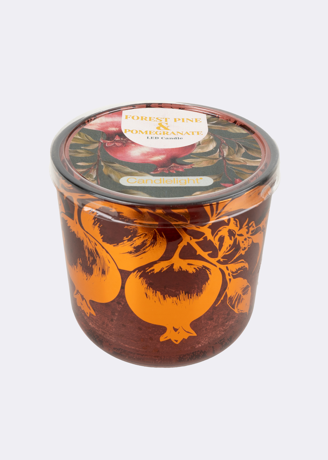 Forest Pine & Pomegranate LED Candle