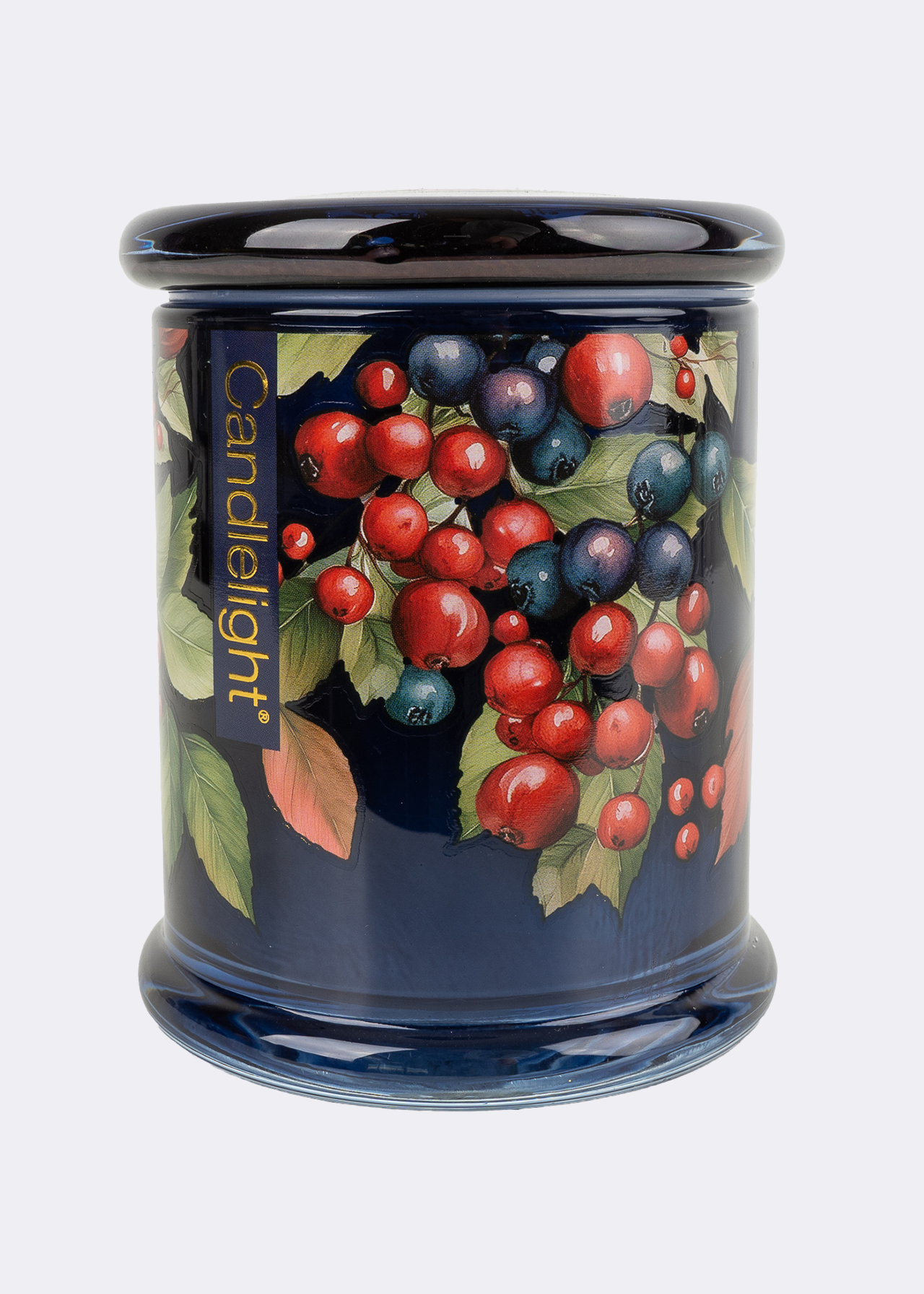 Wild Cranberry & Juniper Lidded Glass Candle Large