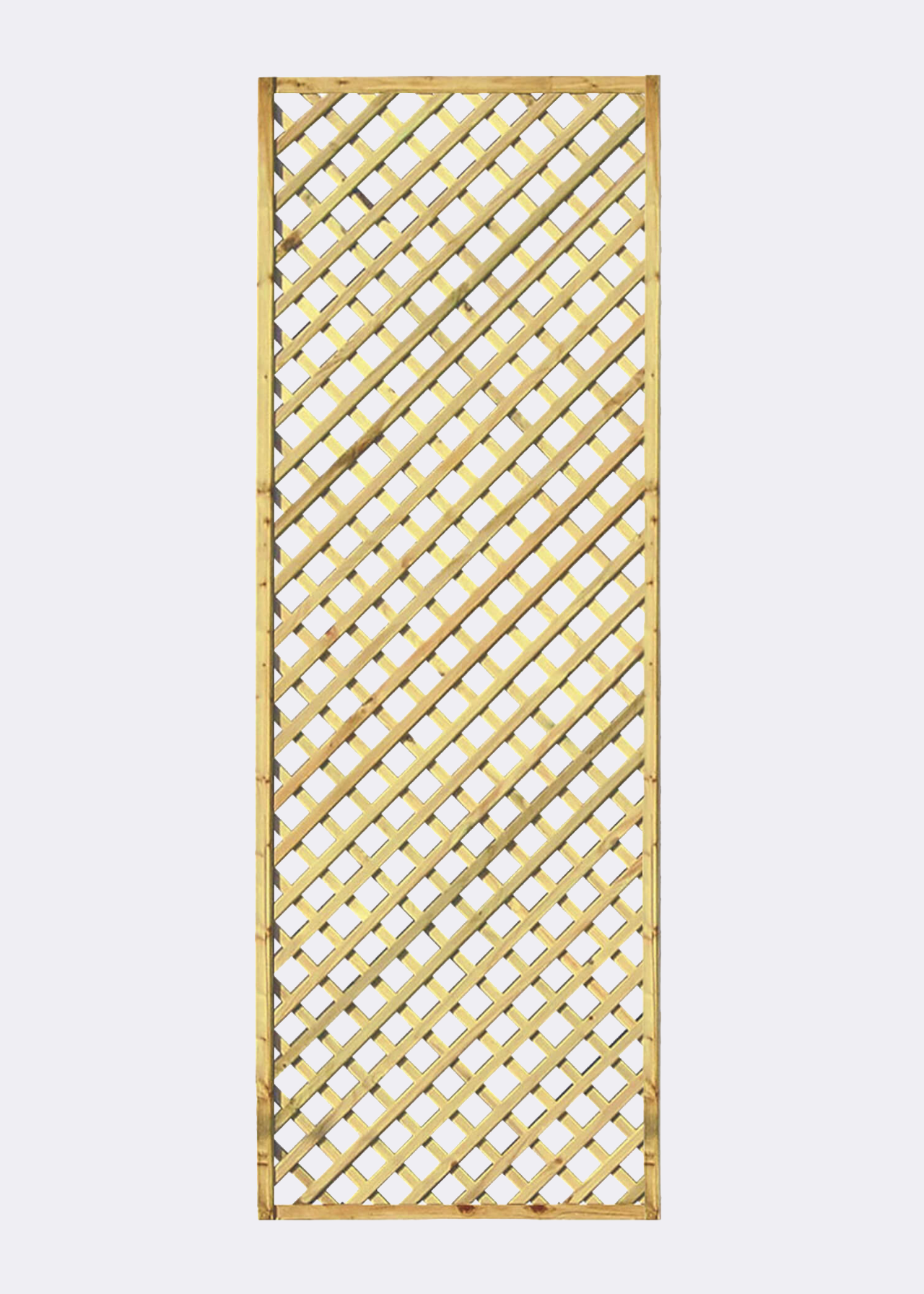 Pack of 3 2ft Hillside Diamond Trellis 1.830 x 0.615m