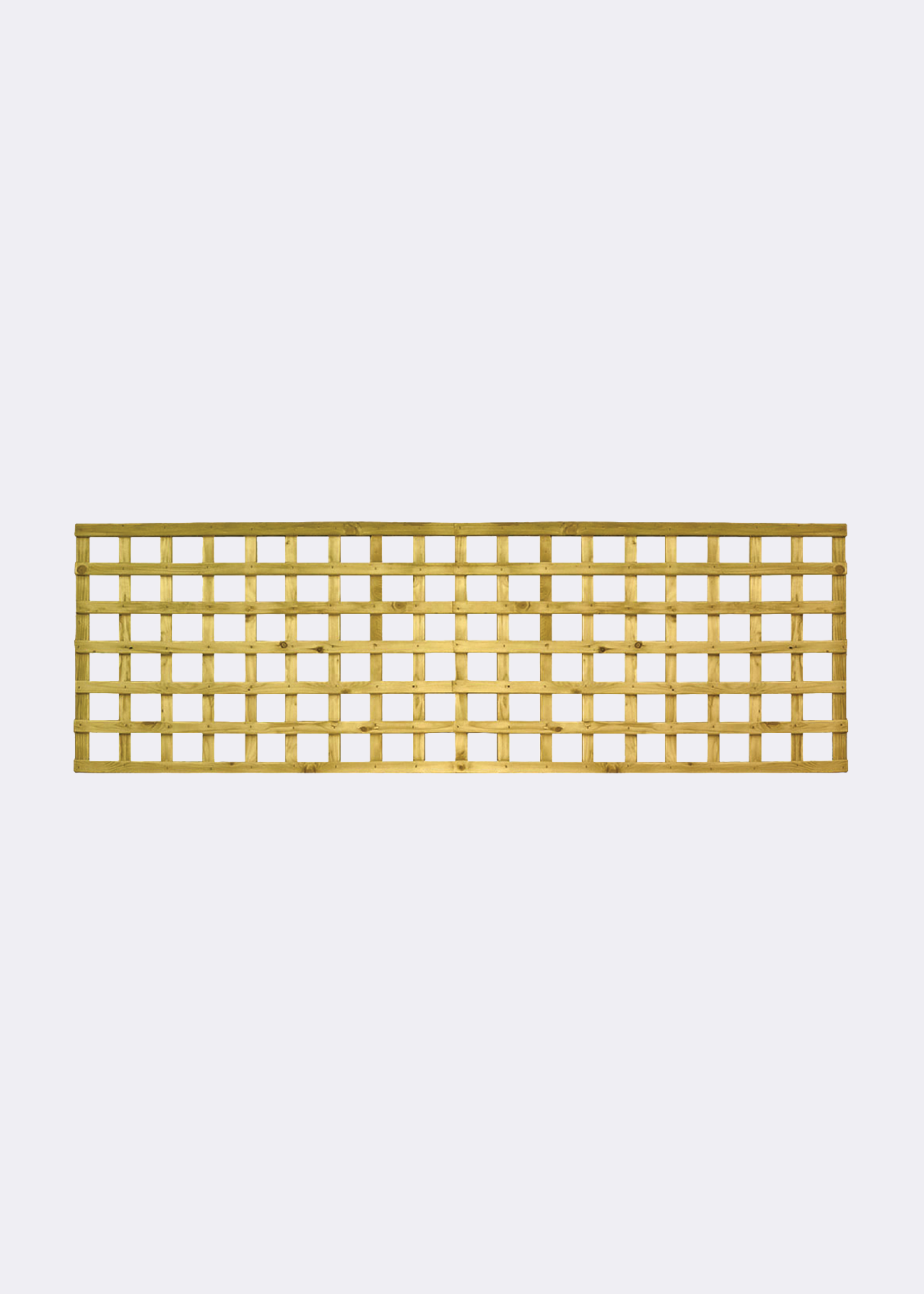 Pack of 3 2ft Country Square Trellis 1.830 x 0.615m