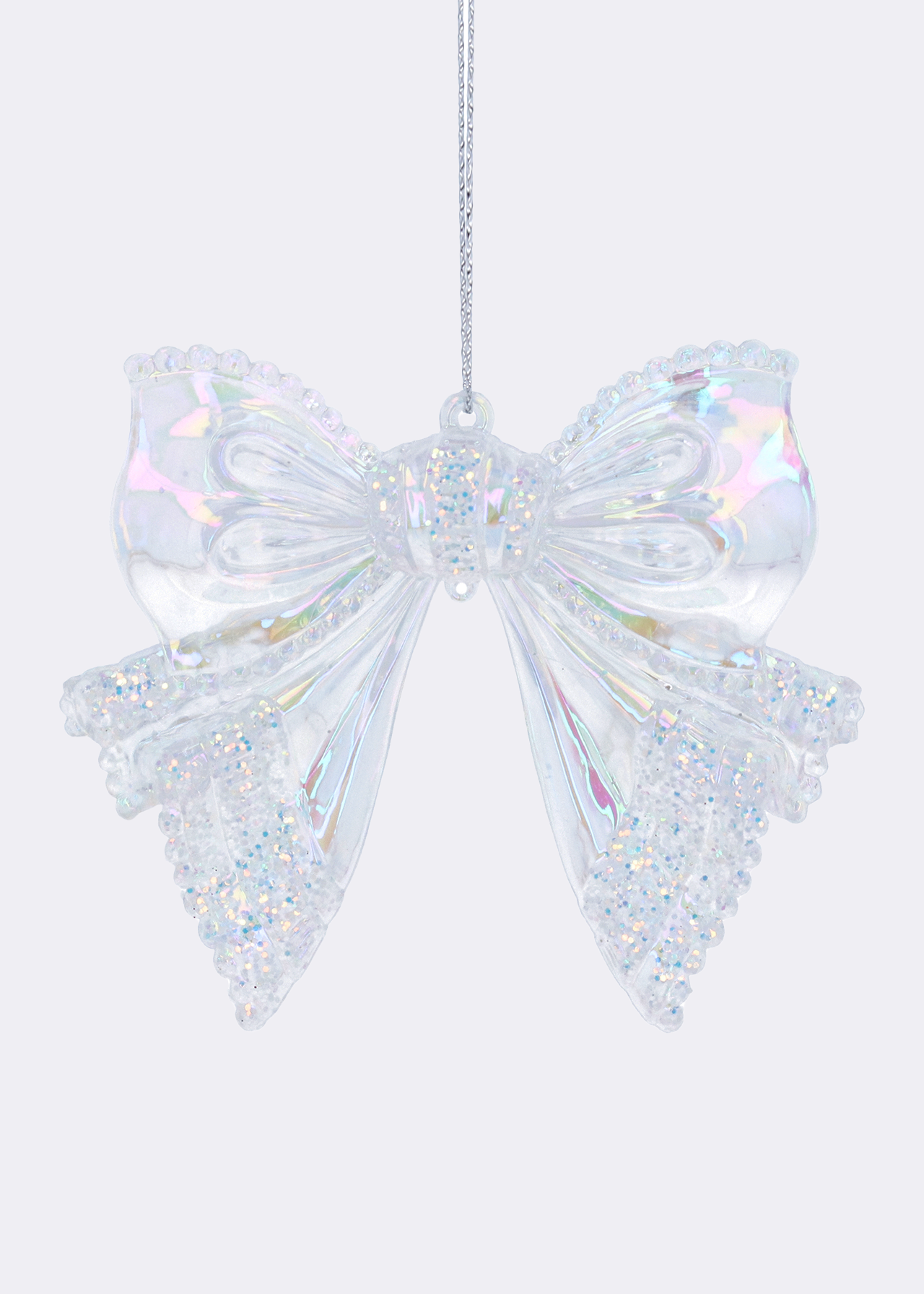 Iridescent Acrylic Bow Decoration