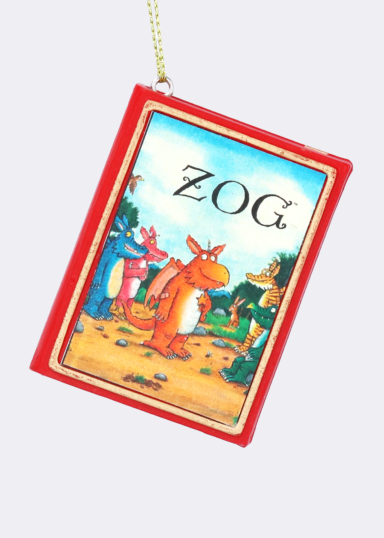 Zog Resin Book Decoration