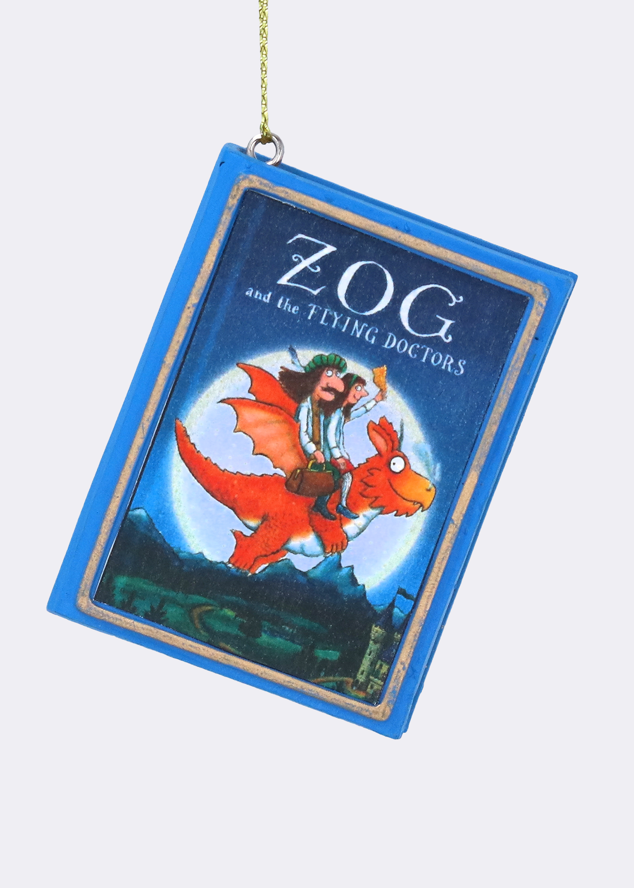 Zog & The Flying Doctors Resin Book Decoration