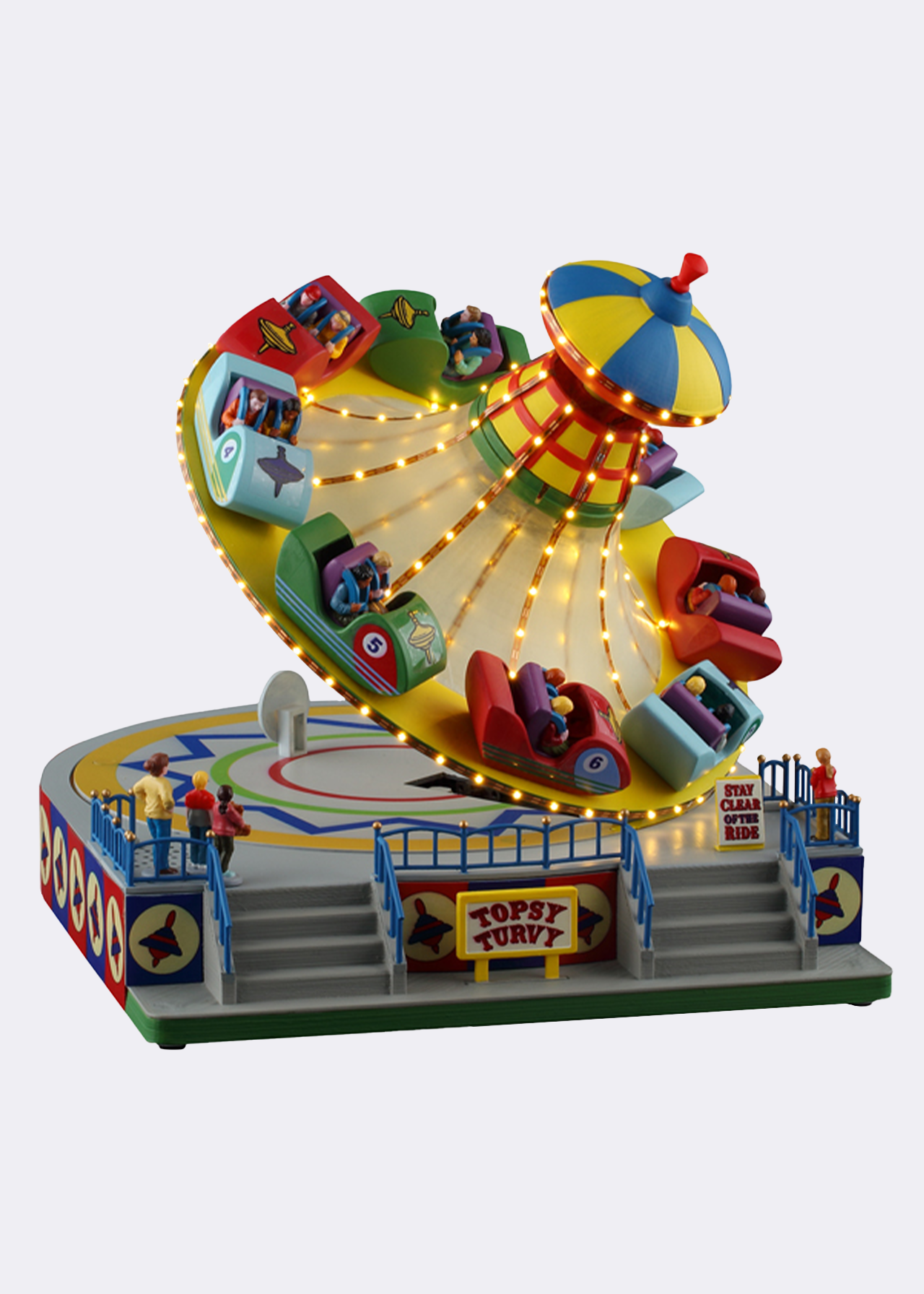 Lemax Topsy Turvy Light-Up Animated Model