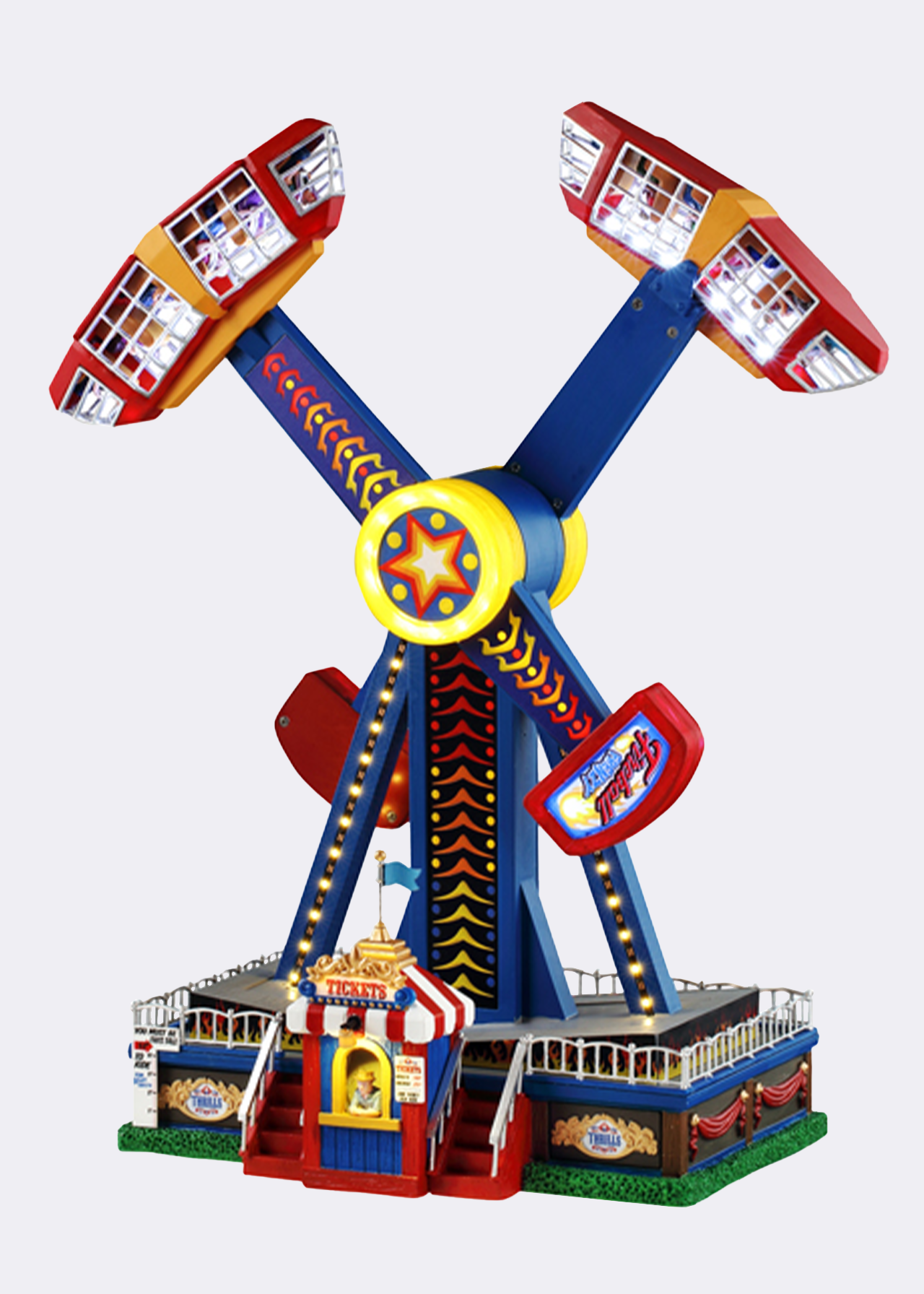 Lemax Fireball Frenzy Light-Up Animated Model