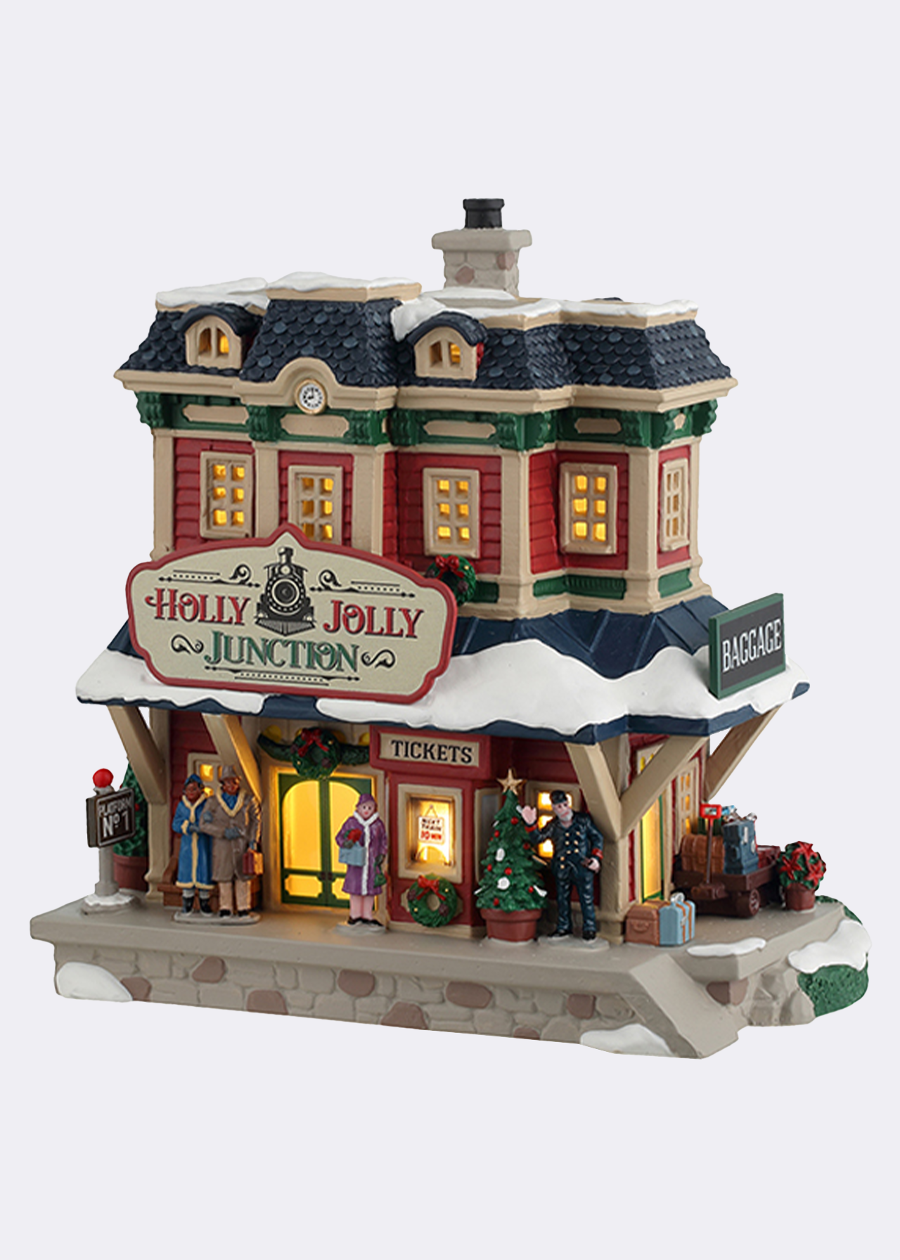 Lemax Holly Jolly Junction Light-Up Model