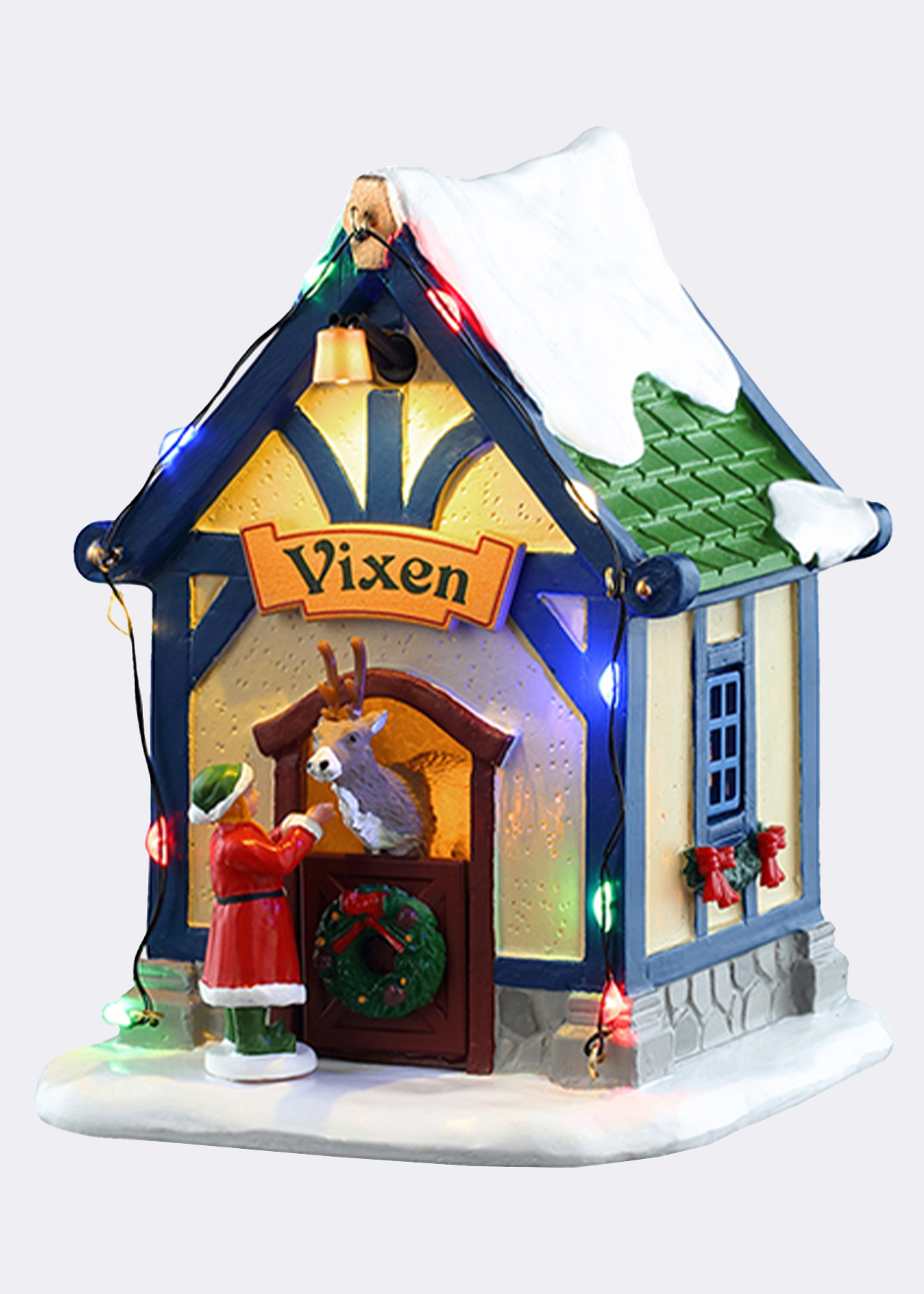 Lemax Vixen's Den Light-Up Model