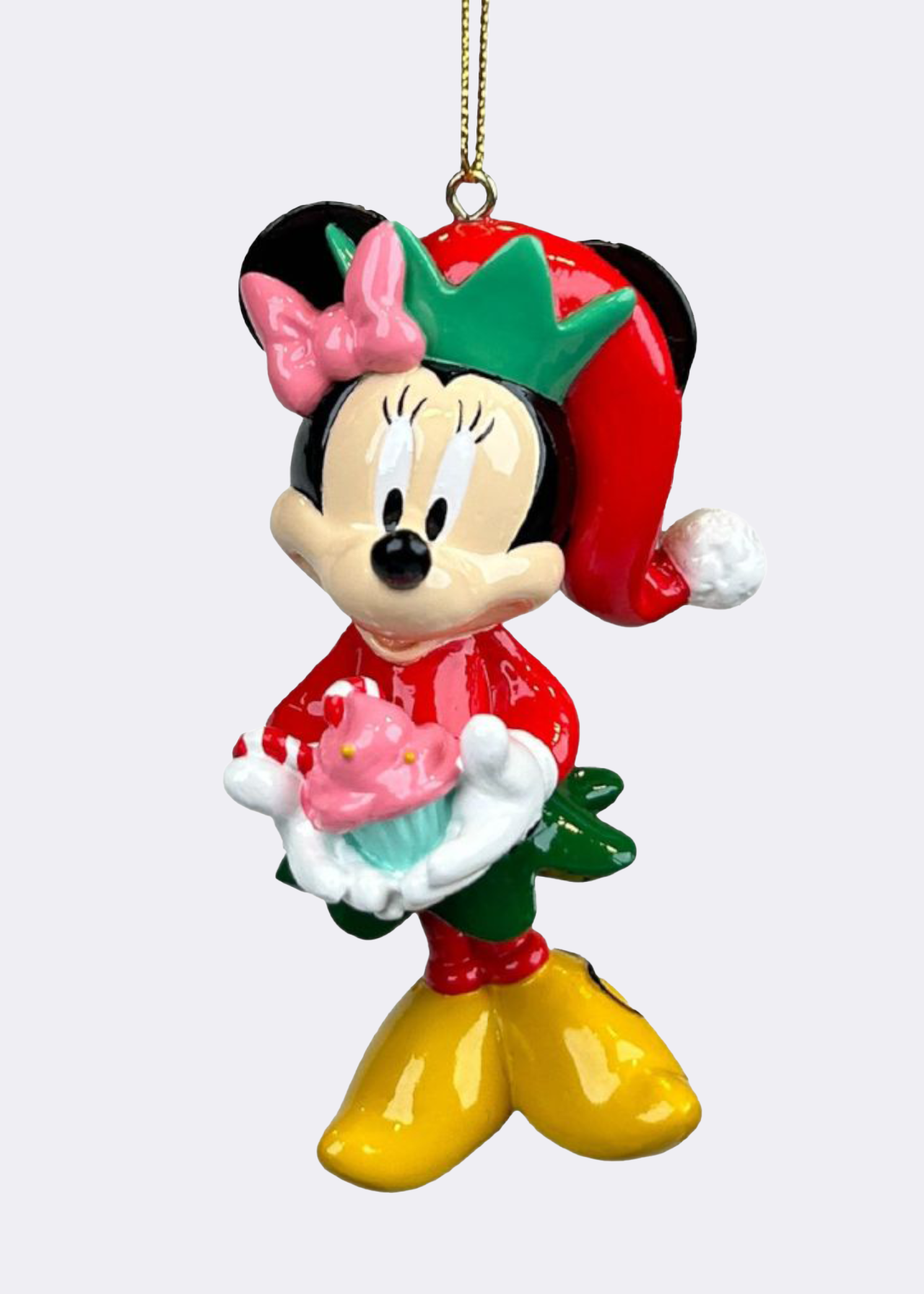 Disney 3D Minnie Mouse with Cupcake Hanging Ornament