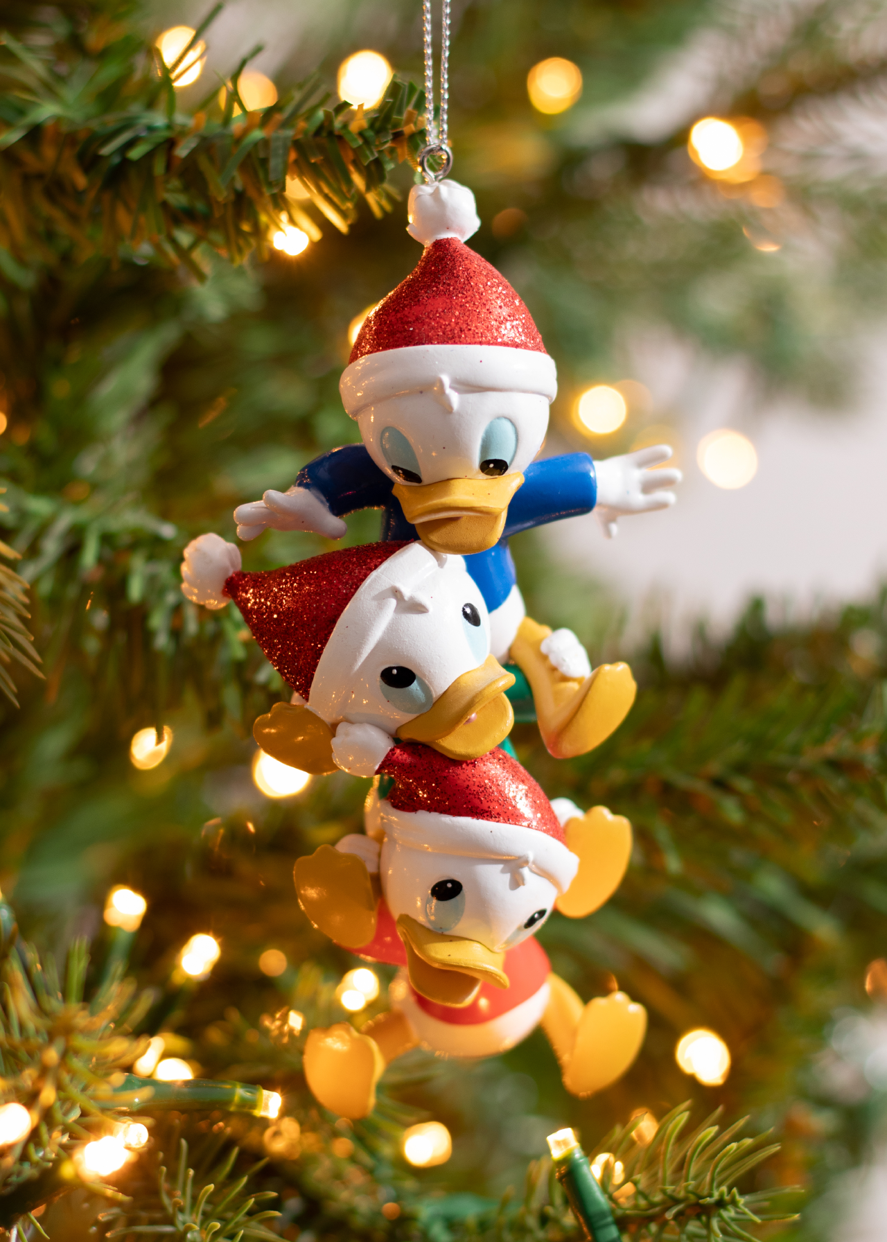 Disney 3D Huey, Dewey & Louie Hanging Ornament