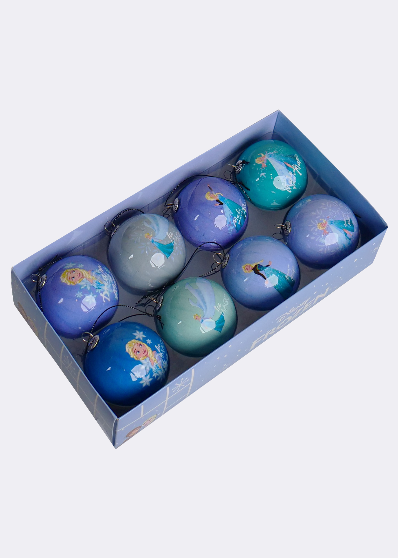 Pack of 8 Disney Frozen Baubles