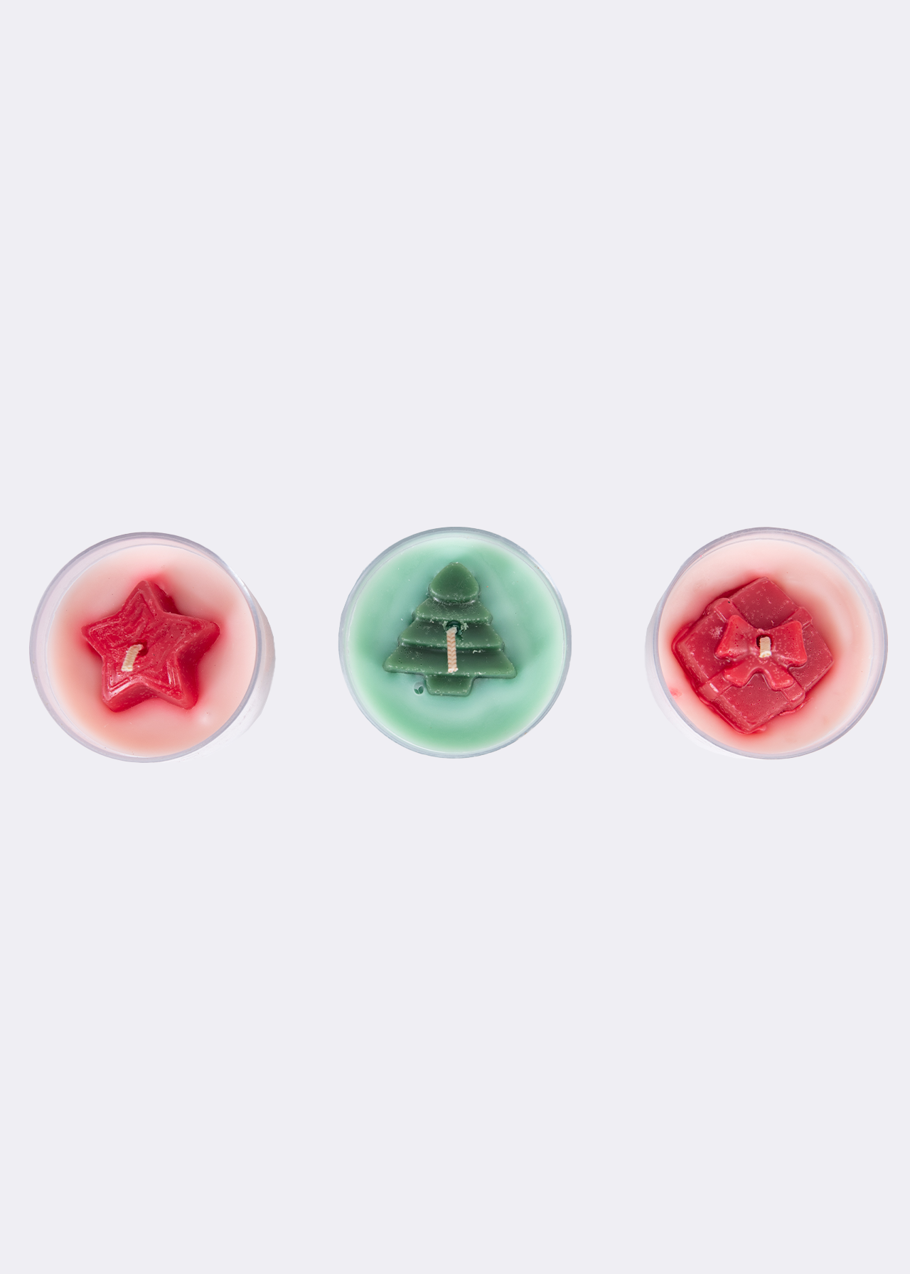 Pack of 3 Festive Time Tealights