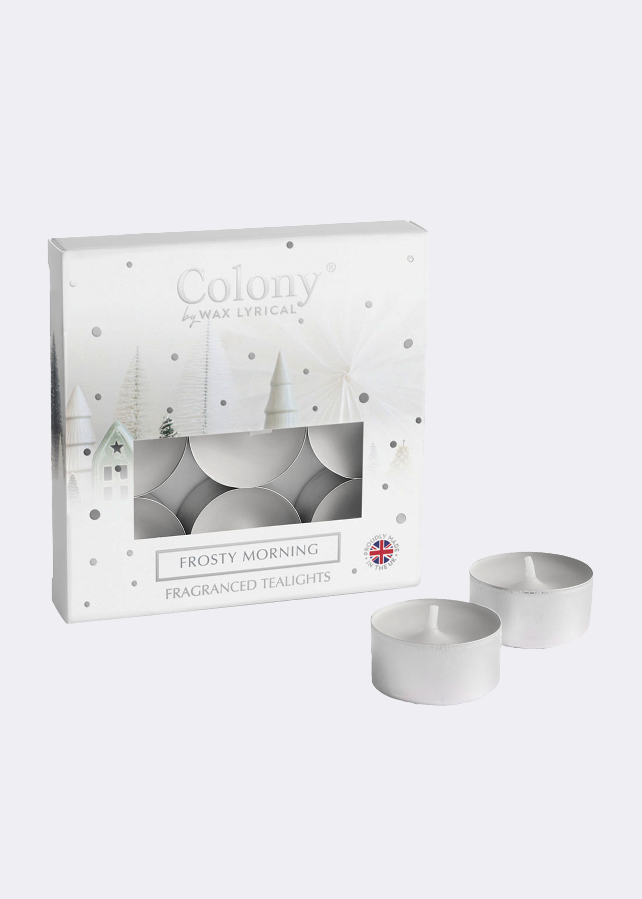 Pack of 9 Frosty Morning Tealights