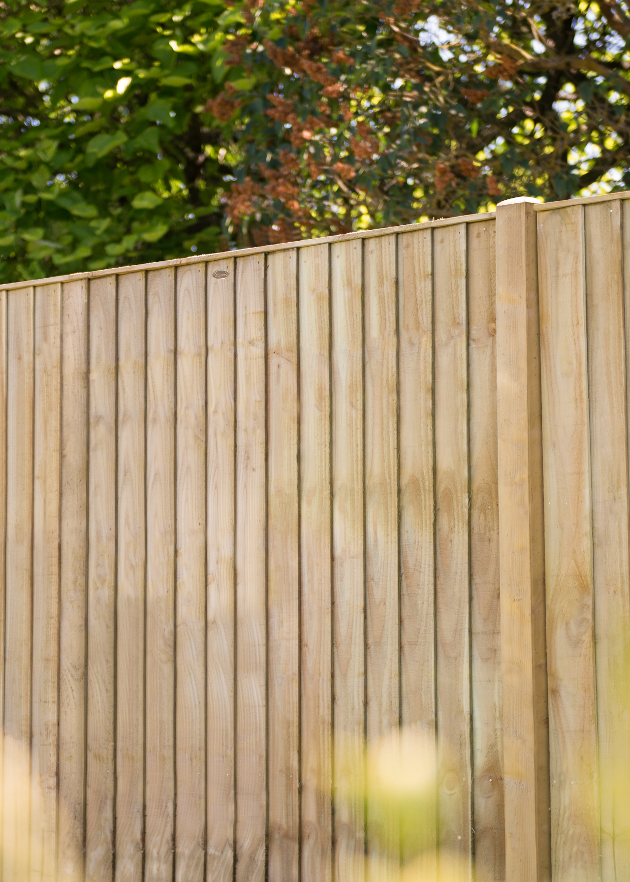 6ftx5ft Pressure Treated Closeboard Fence Panel 3 Pack