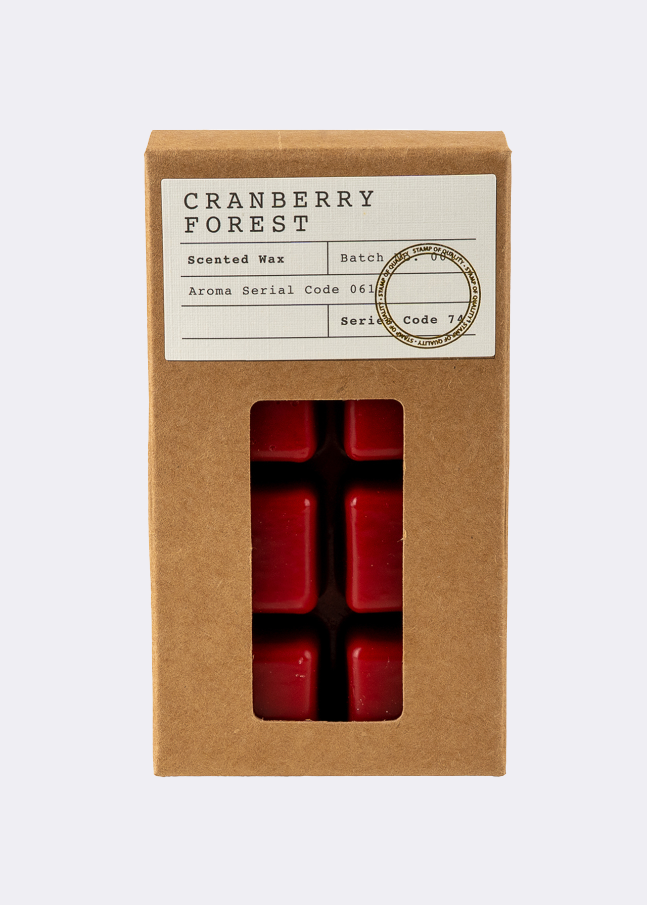 Pack of 8 Cranberry Forest Wax Melts