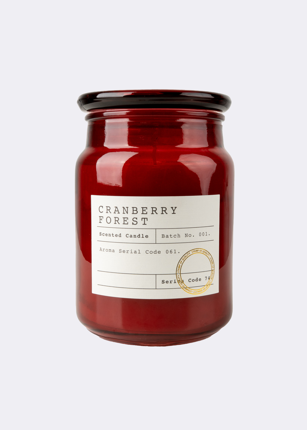 Cranberry Forest Jar Candle 7.5cm