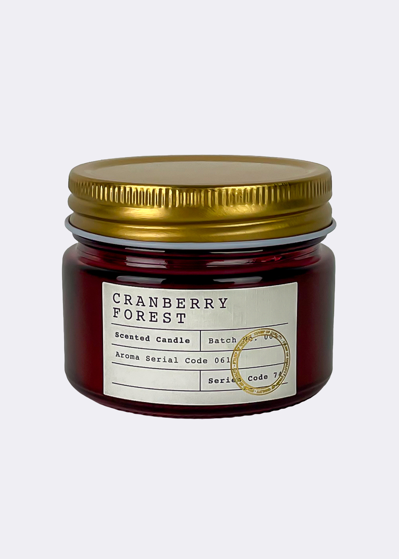 Cranberry Forest Scented Candle 10cm