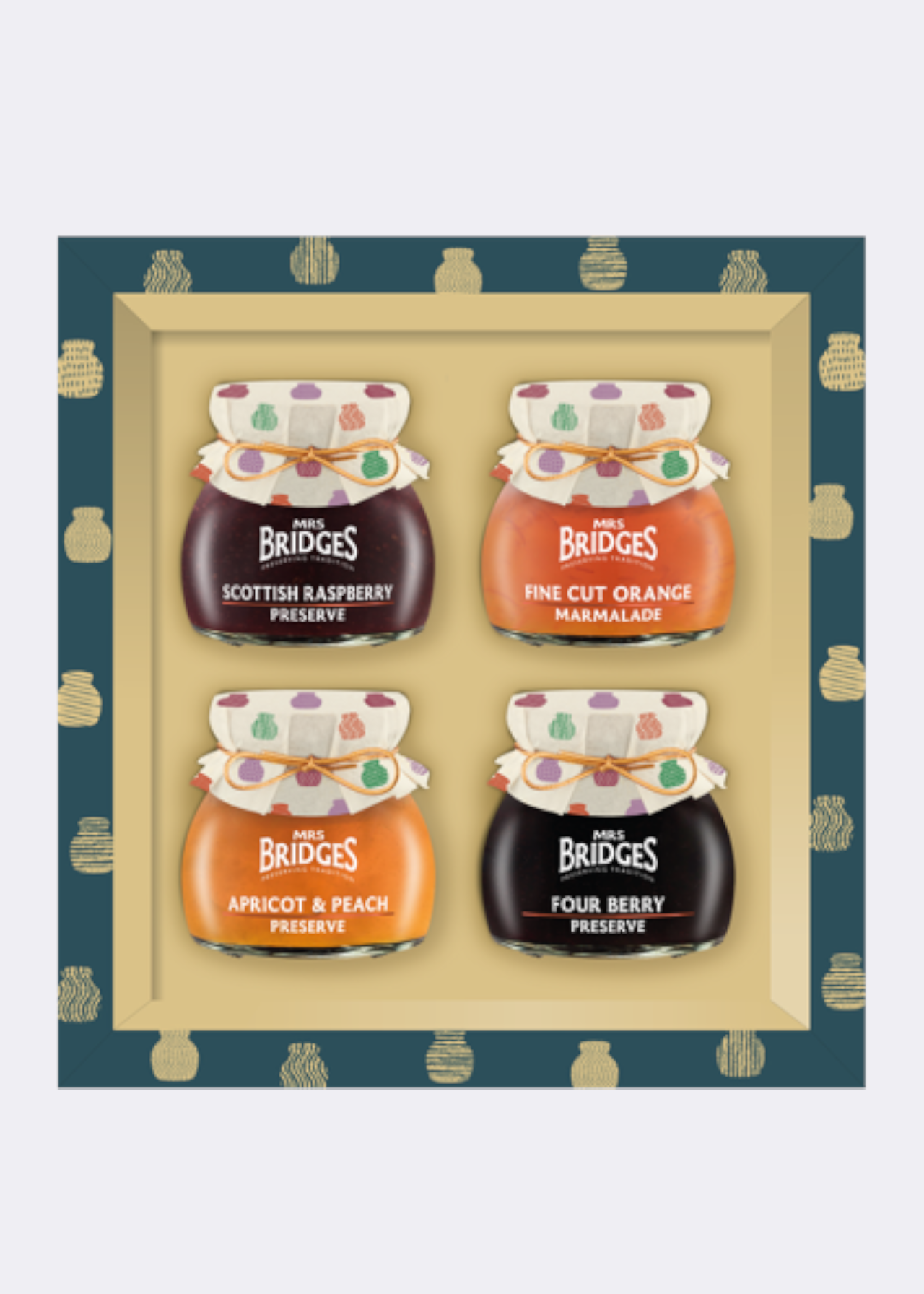 Mrs Bridges Four Preserve Collection Gift Set