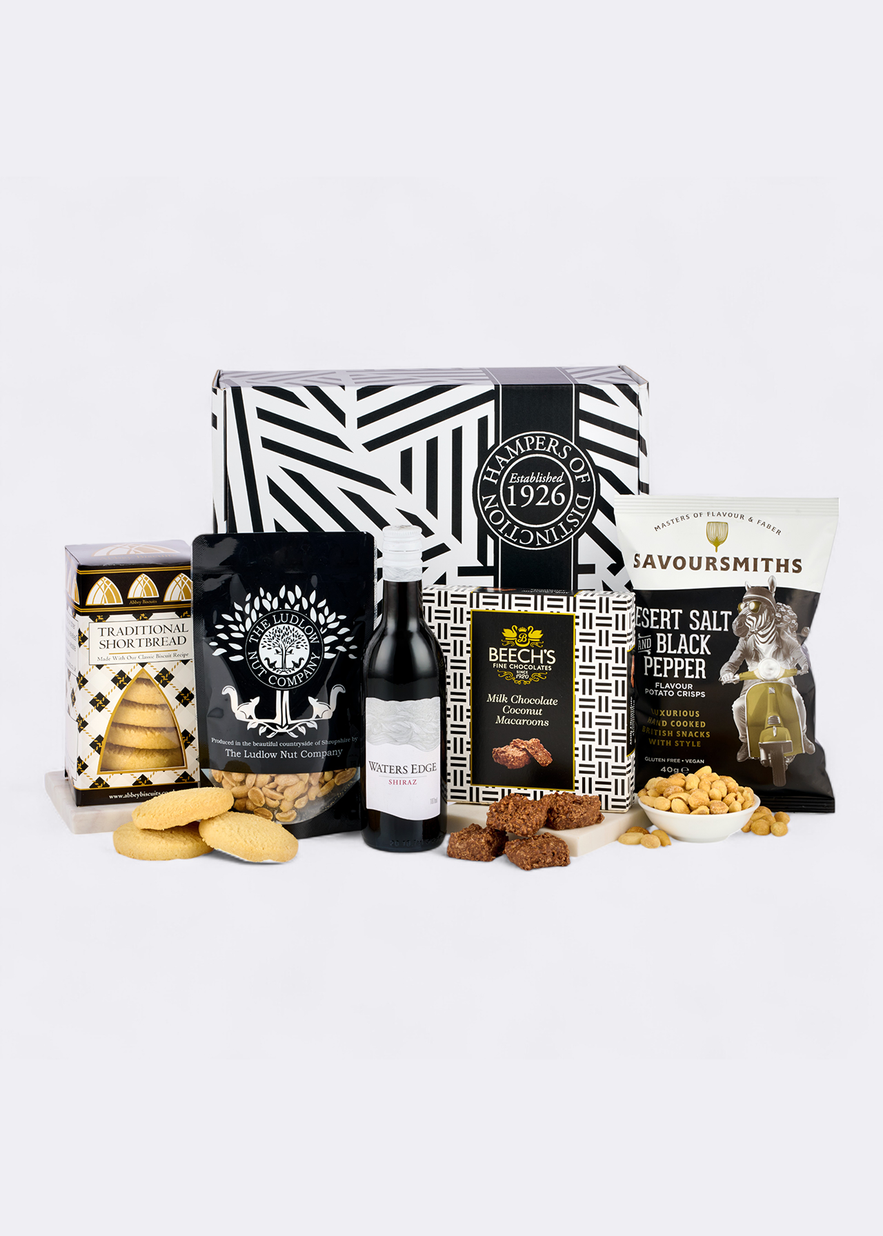 Wine & Treats Gift Box Hamper