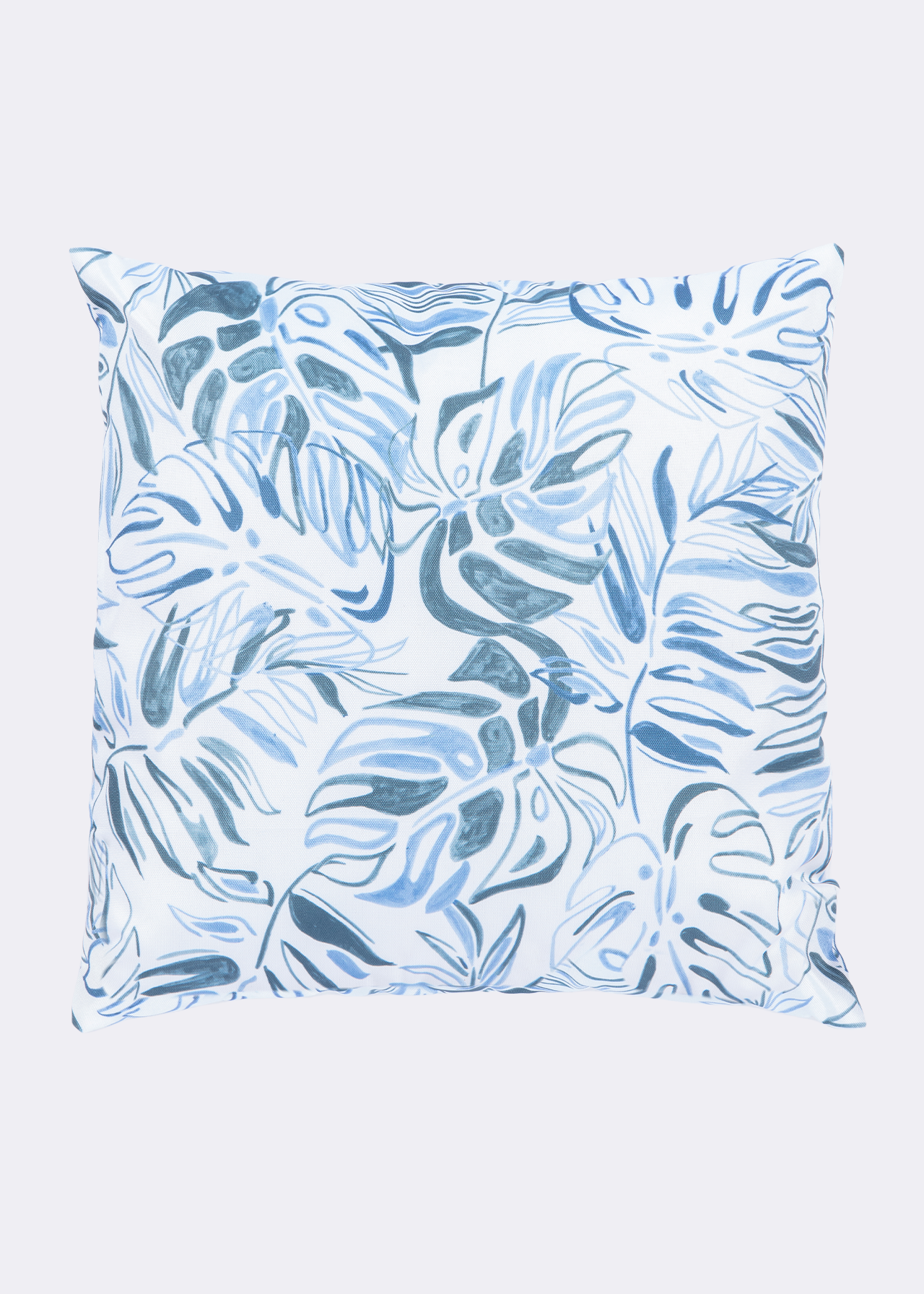 Garden Life Blue Monstera Outdoor Cushion 45x45cm