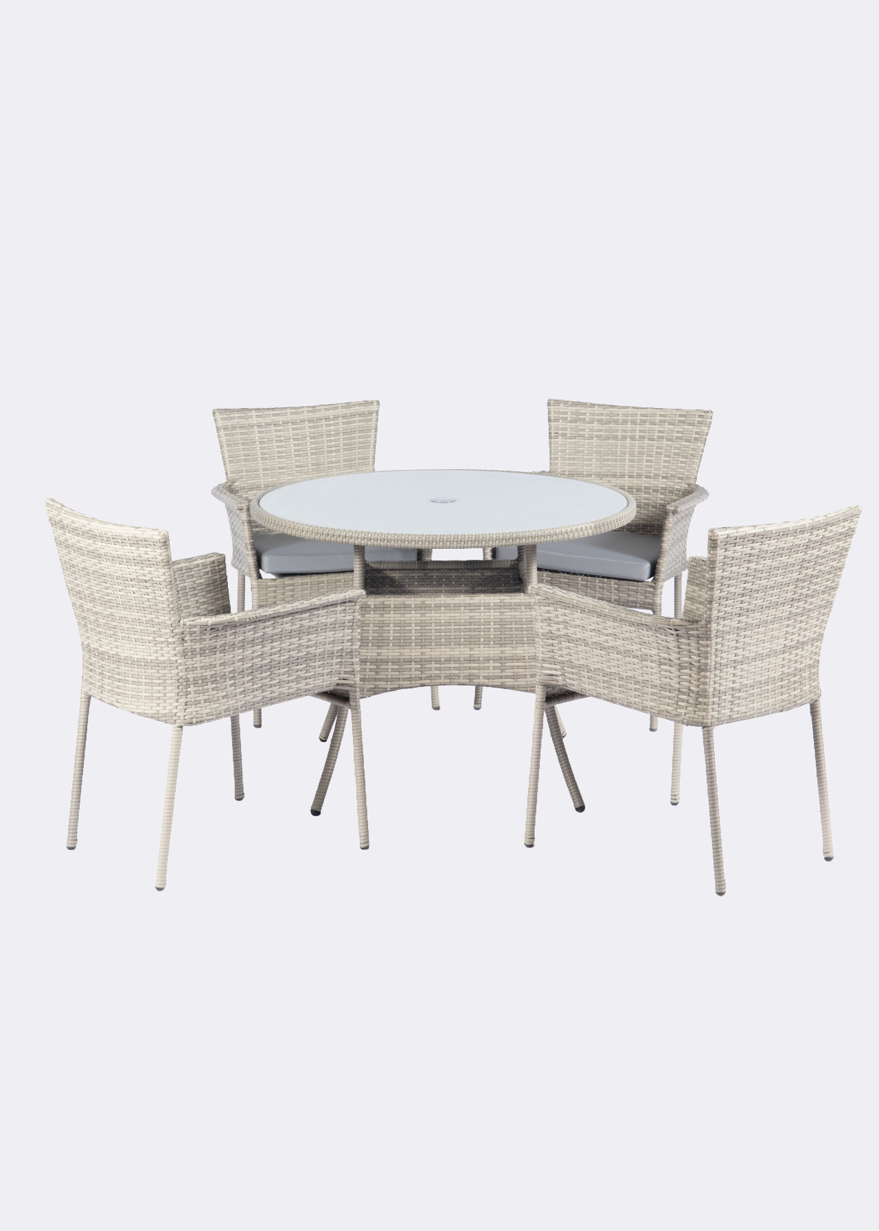 Milo 4 Seater Outdoor Dining Set