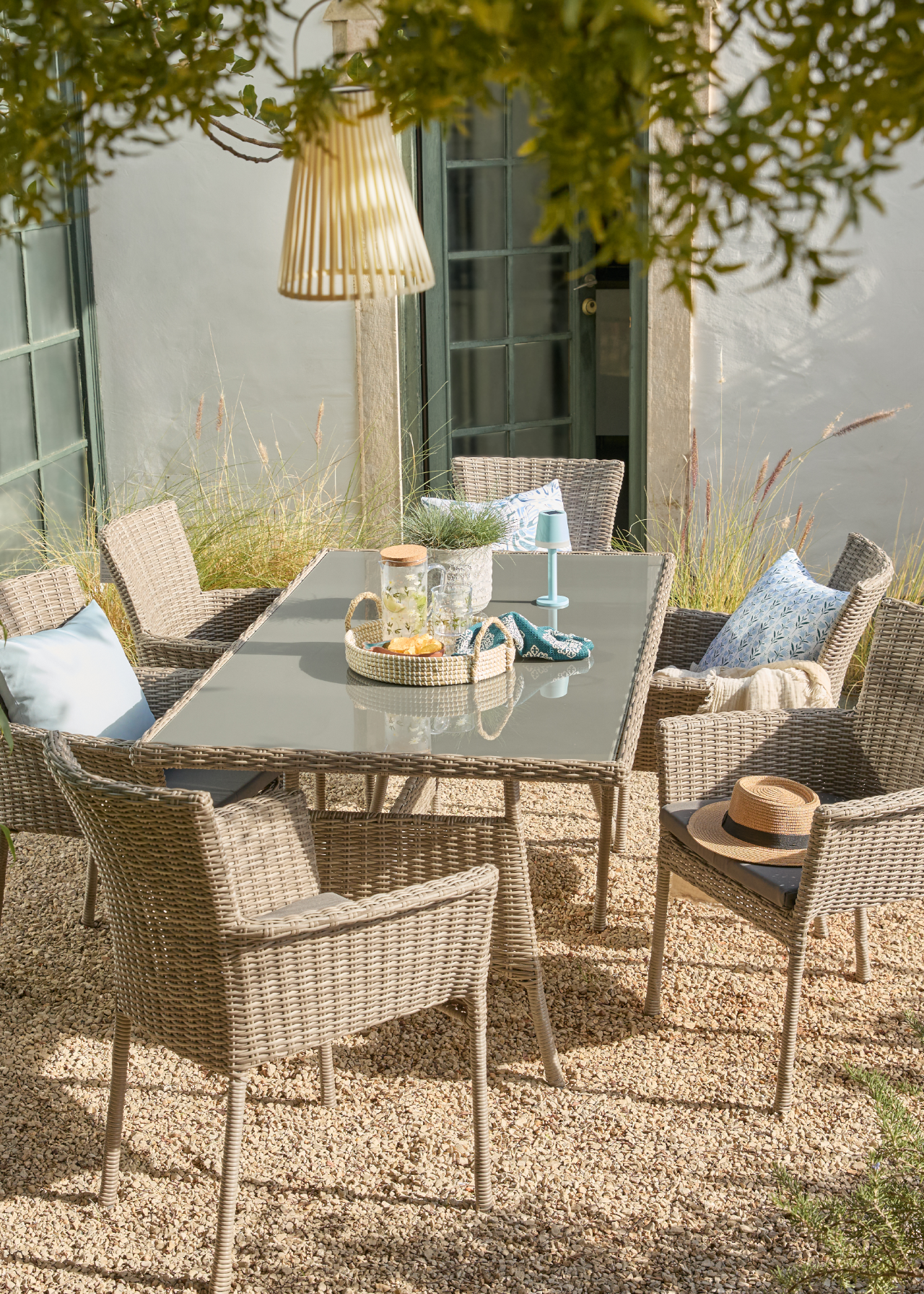 Milo 6 Seater Outdoor Dining Set