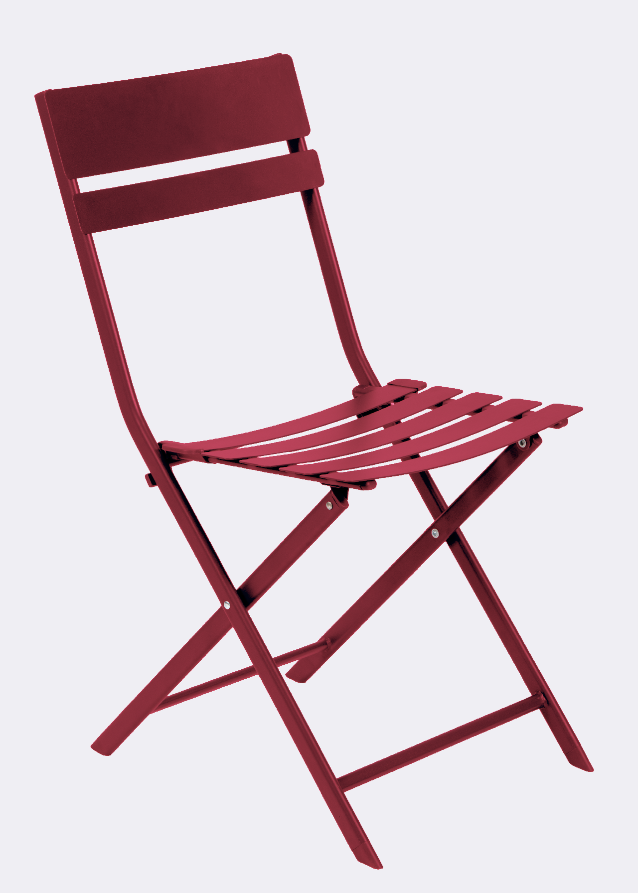 Ava Steel Chair Red
