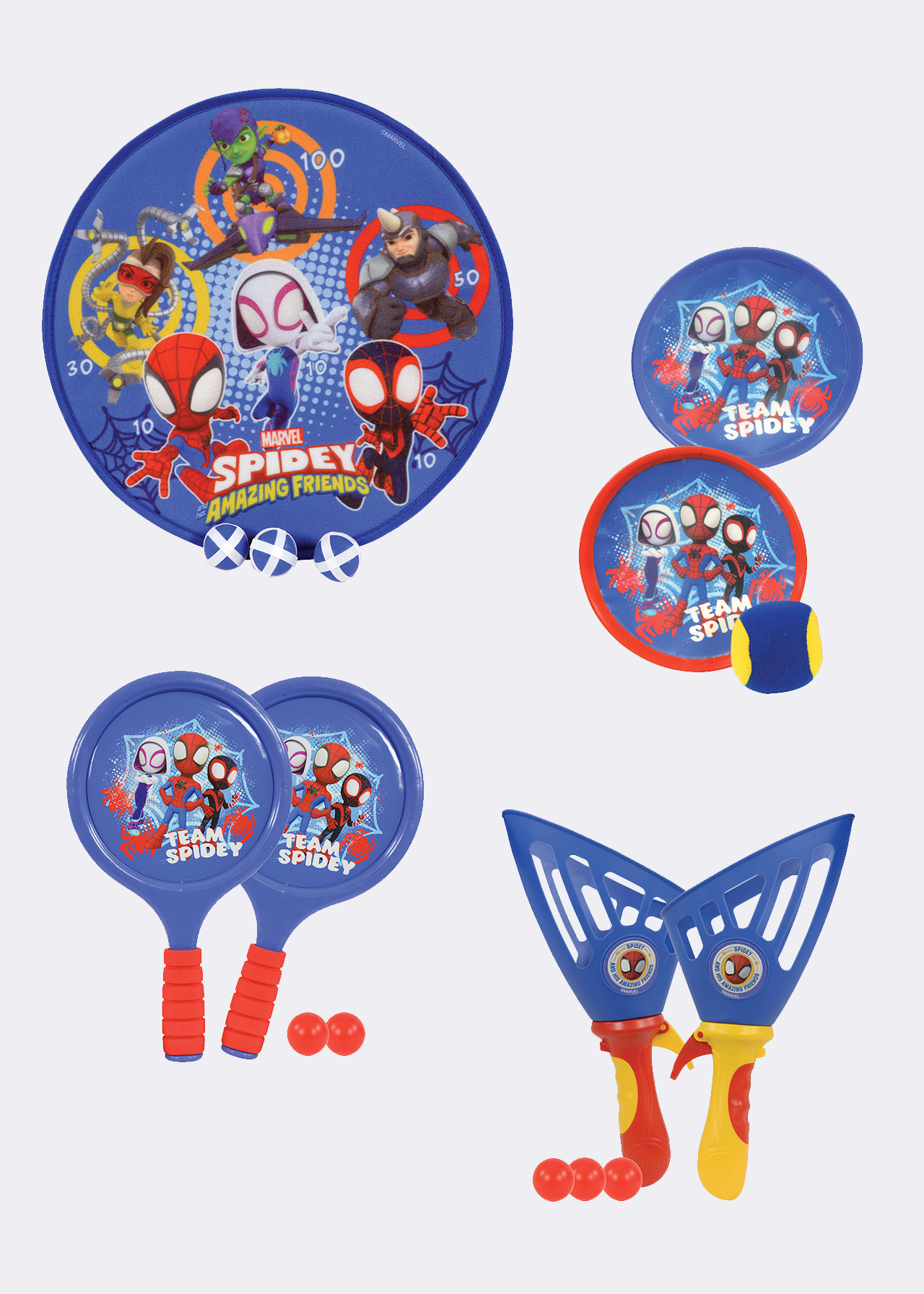 Spidey & His Amazing Friends 4-in-1 Garden Games