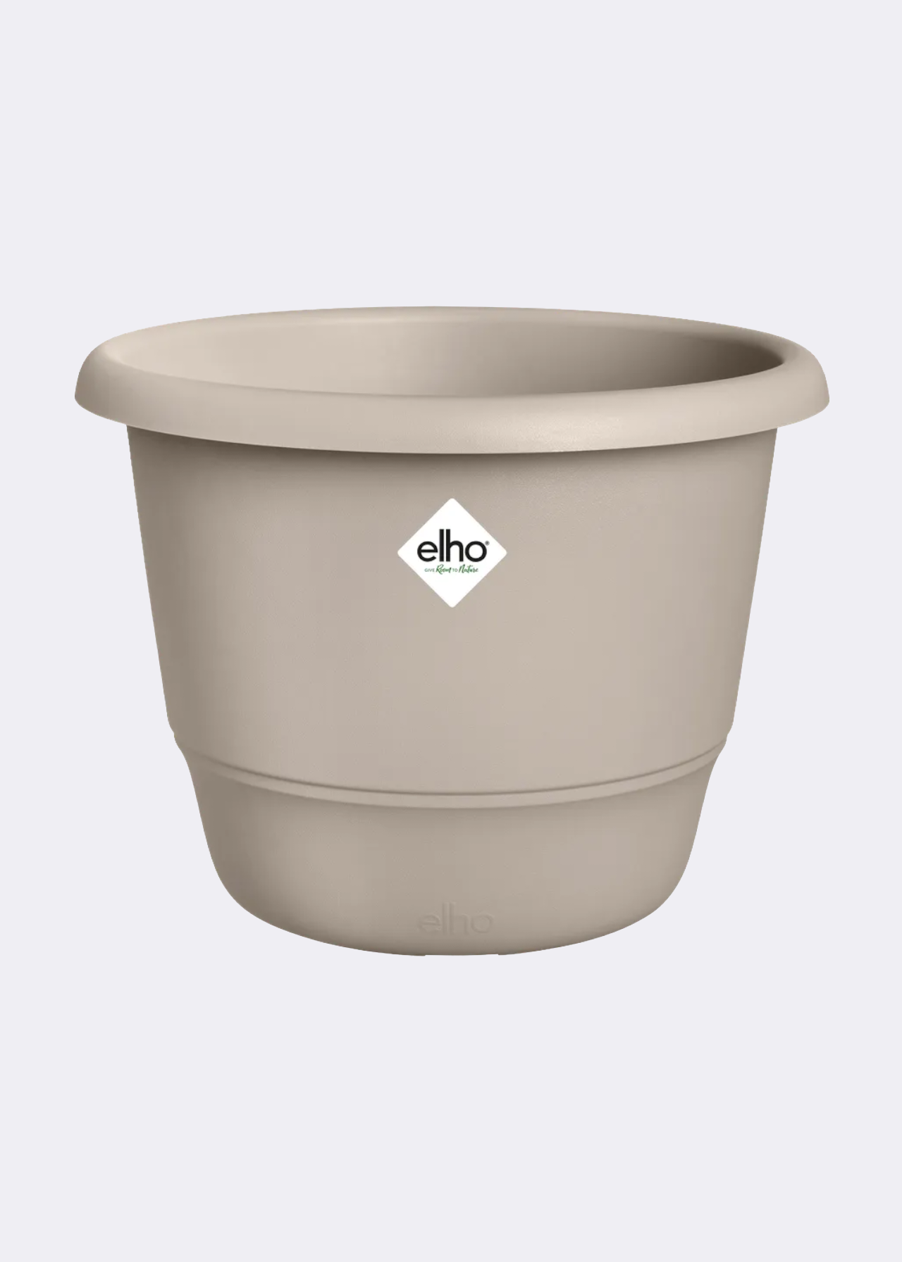 Elho Amiga Round Plant Pot 30cm Mushroom Beige