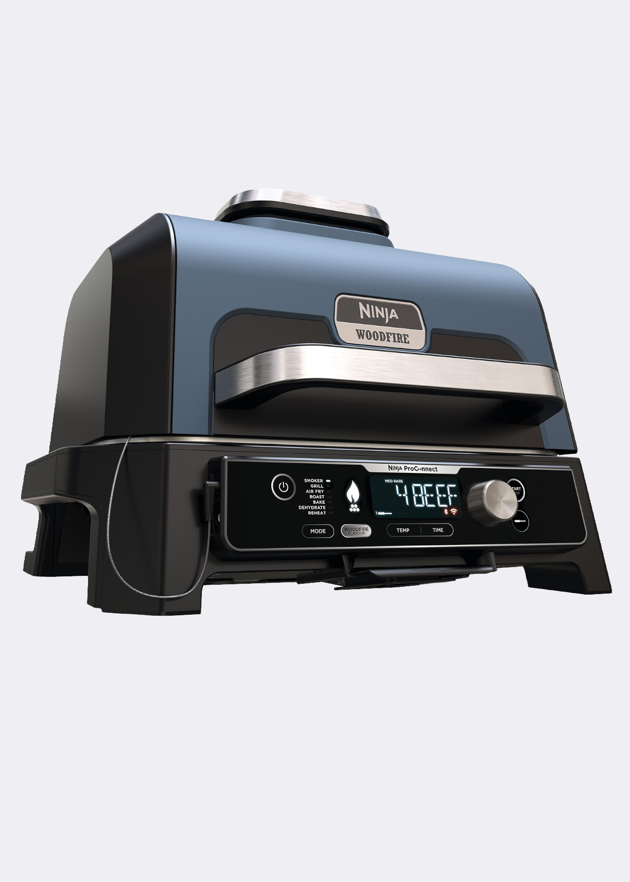 Ninja Woodfire Electric Pro Connect XL BBQ Grill & Smoker