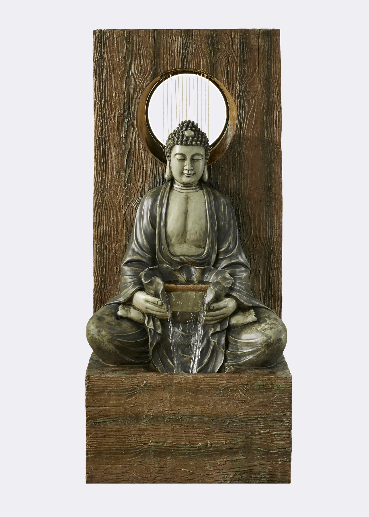 Halo Buddha Water Feature