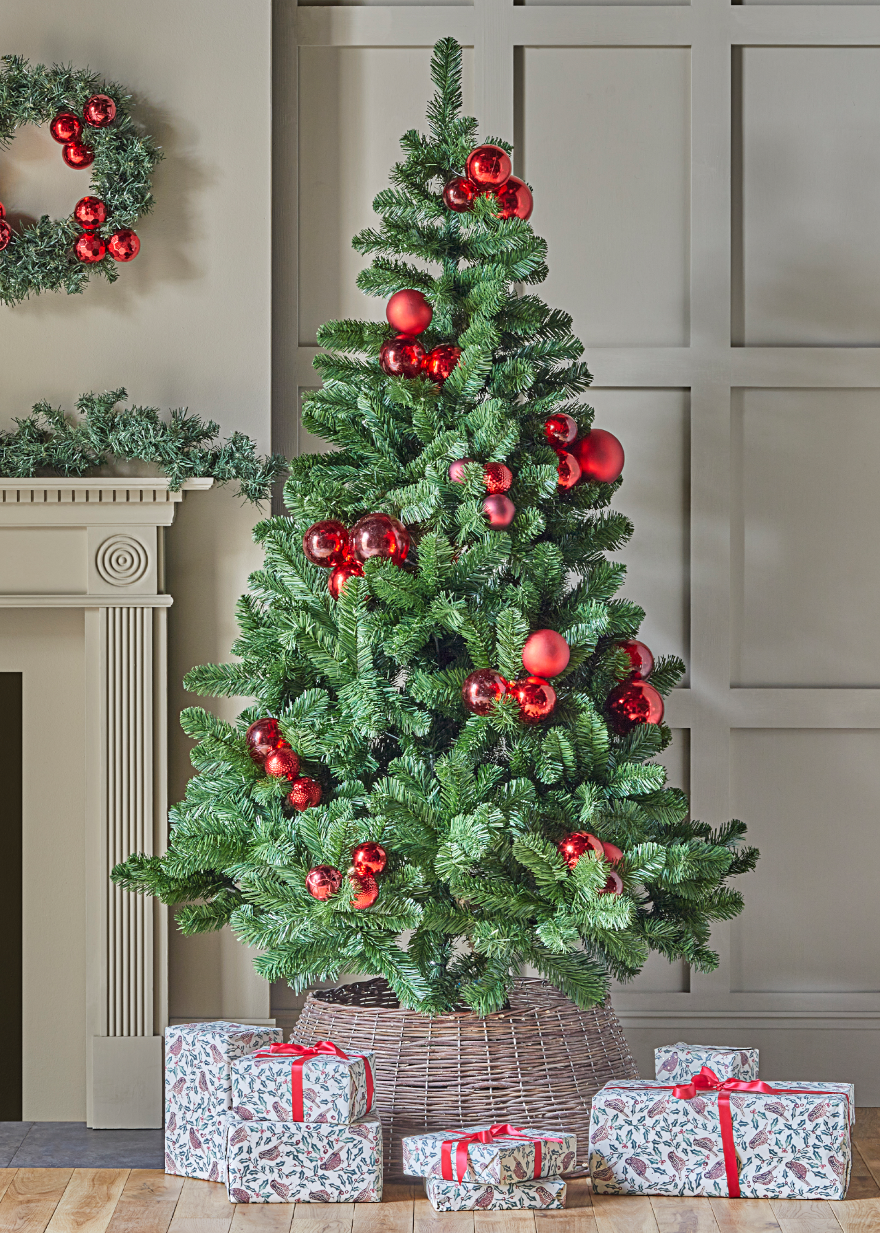 8ft Imperial Green Pine Artificial Christmas Tree