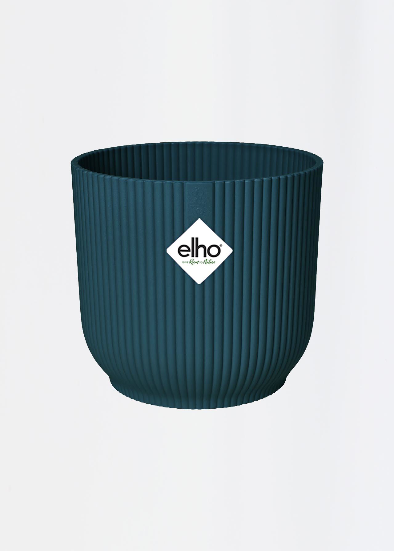 Elho Vibes Fold Round Pot 18cm Blue