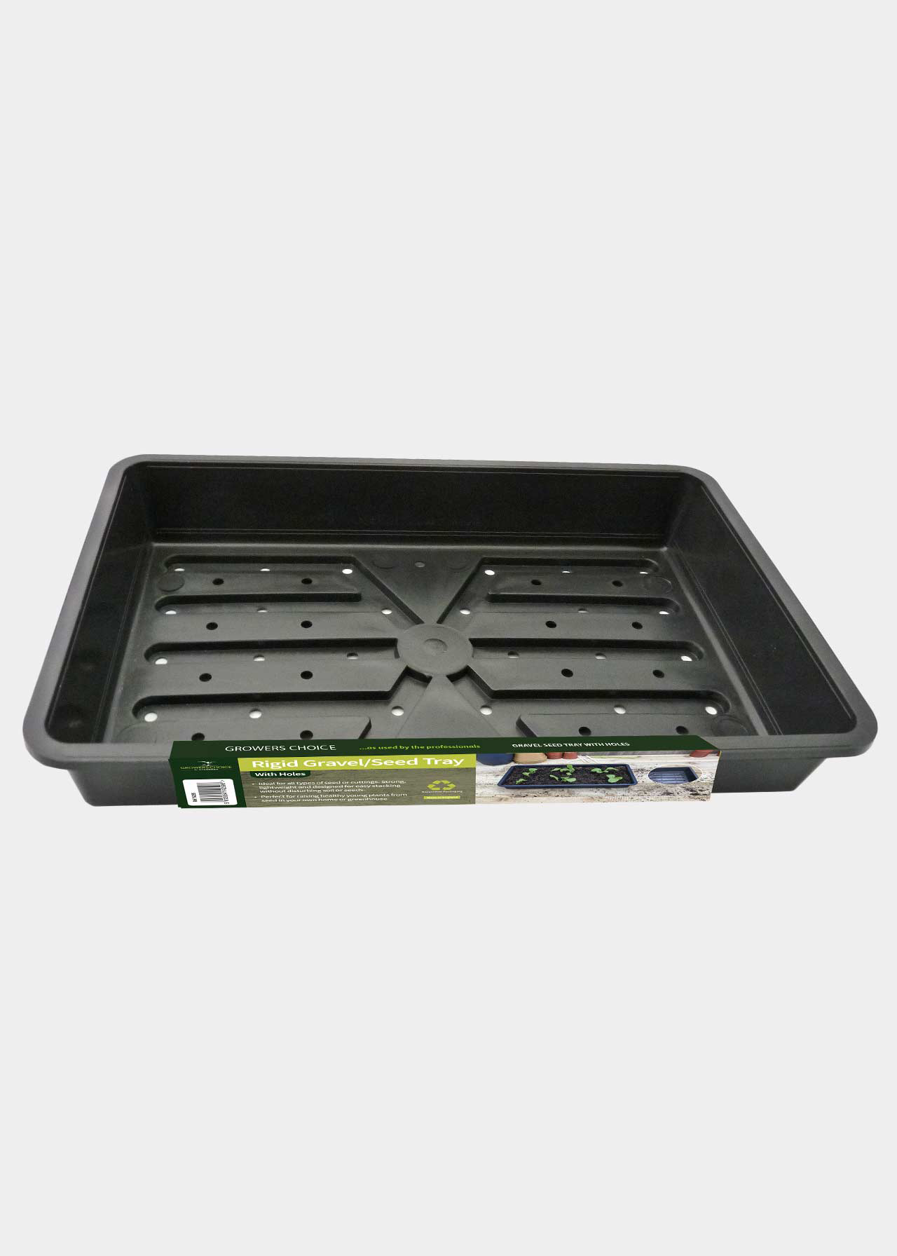 Rigid Seed Tray Black