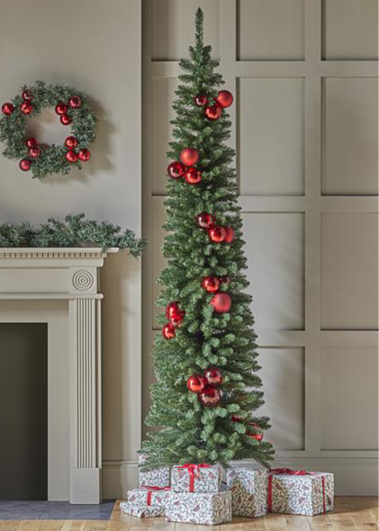 7ft Aspen Artificial Pencil Christmas Tree