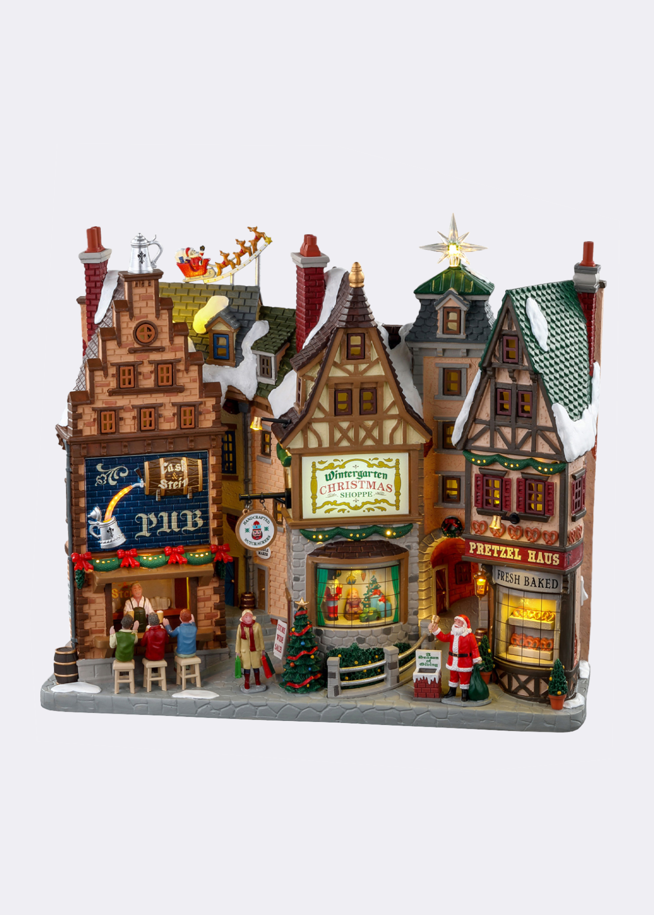 Lemax Wintergarten Lane Light-Up Model