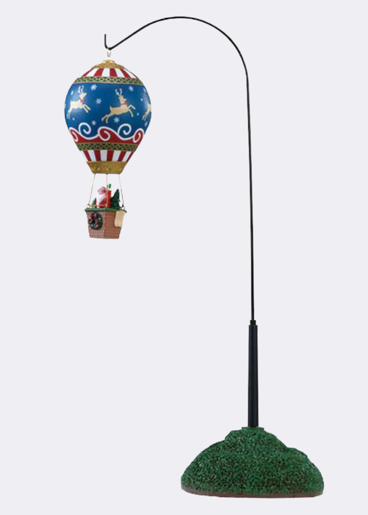 Lemax Reindeer Hot Air Balloon Animated Model