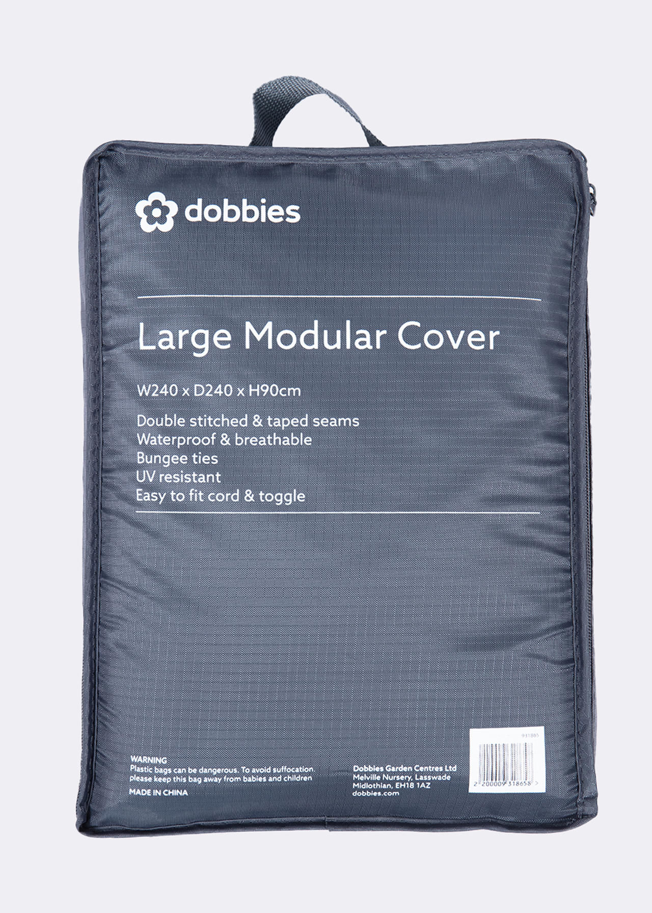 Dobbies Large Modular Furniture Cover Grey