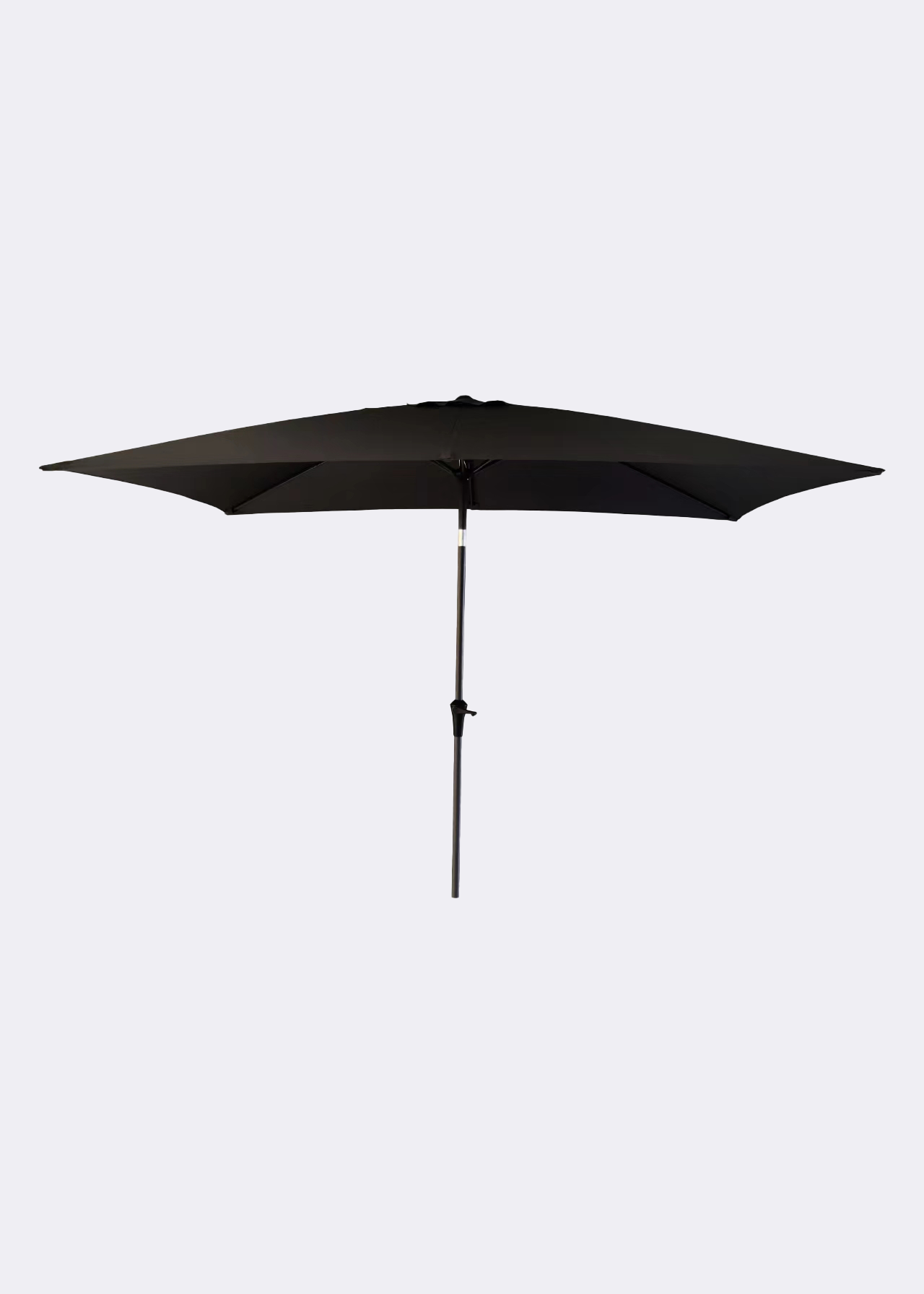 3m Grey Rectangle Parasol