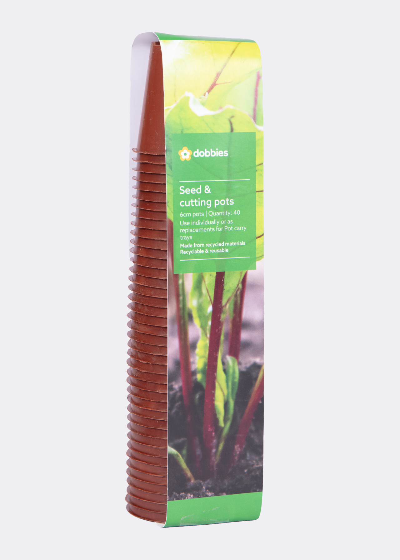 Dobbies Seed & Cutting Pots 40x6cm