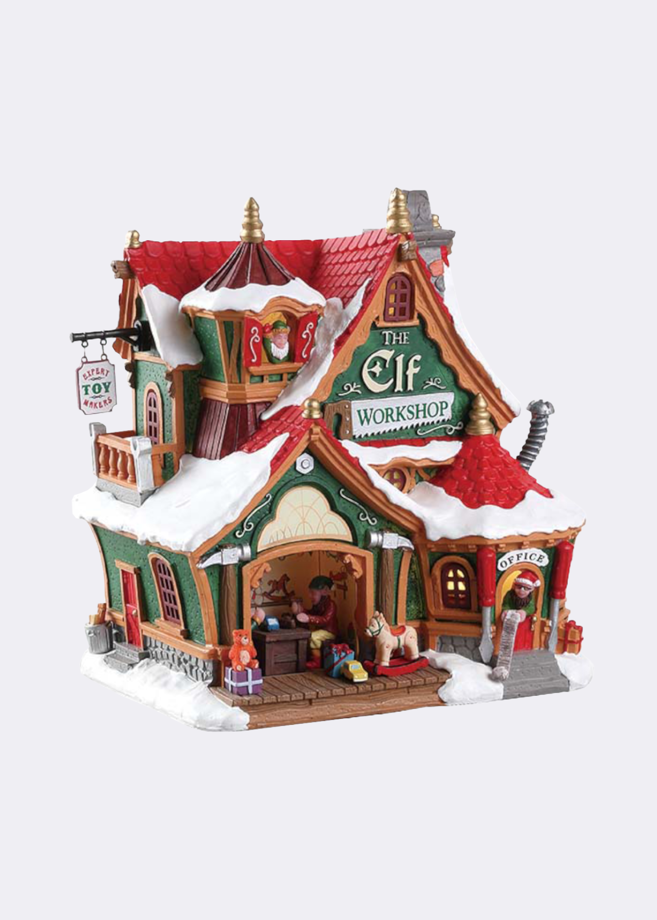 Lemax The Elf Workshop Light-Up Model