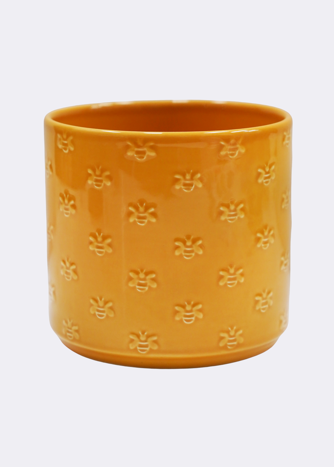 Arley Yellow Bee Planter 17cm