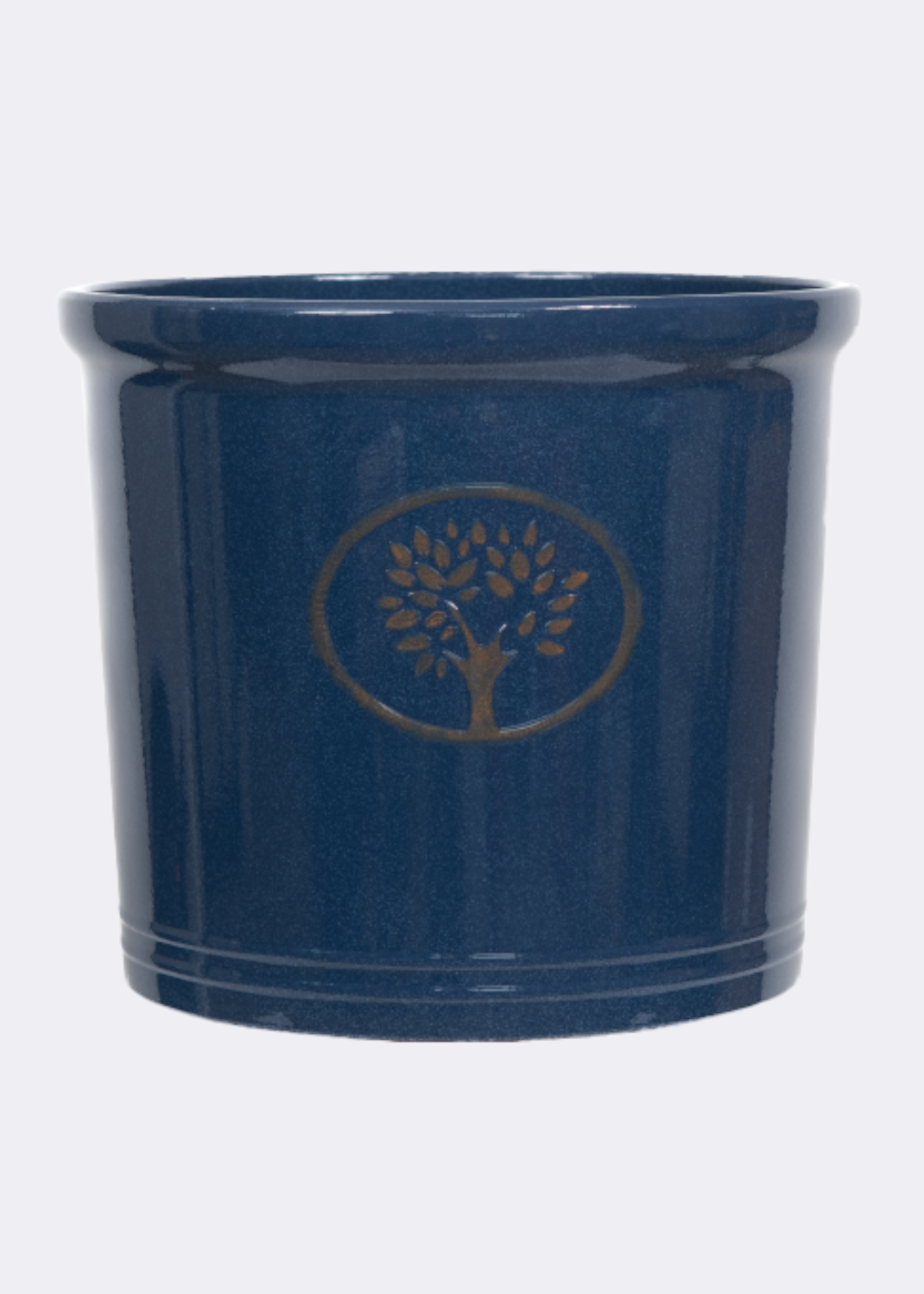 Cotswold Cylinder Pot 38cm Blue