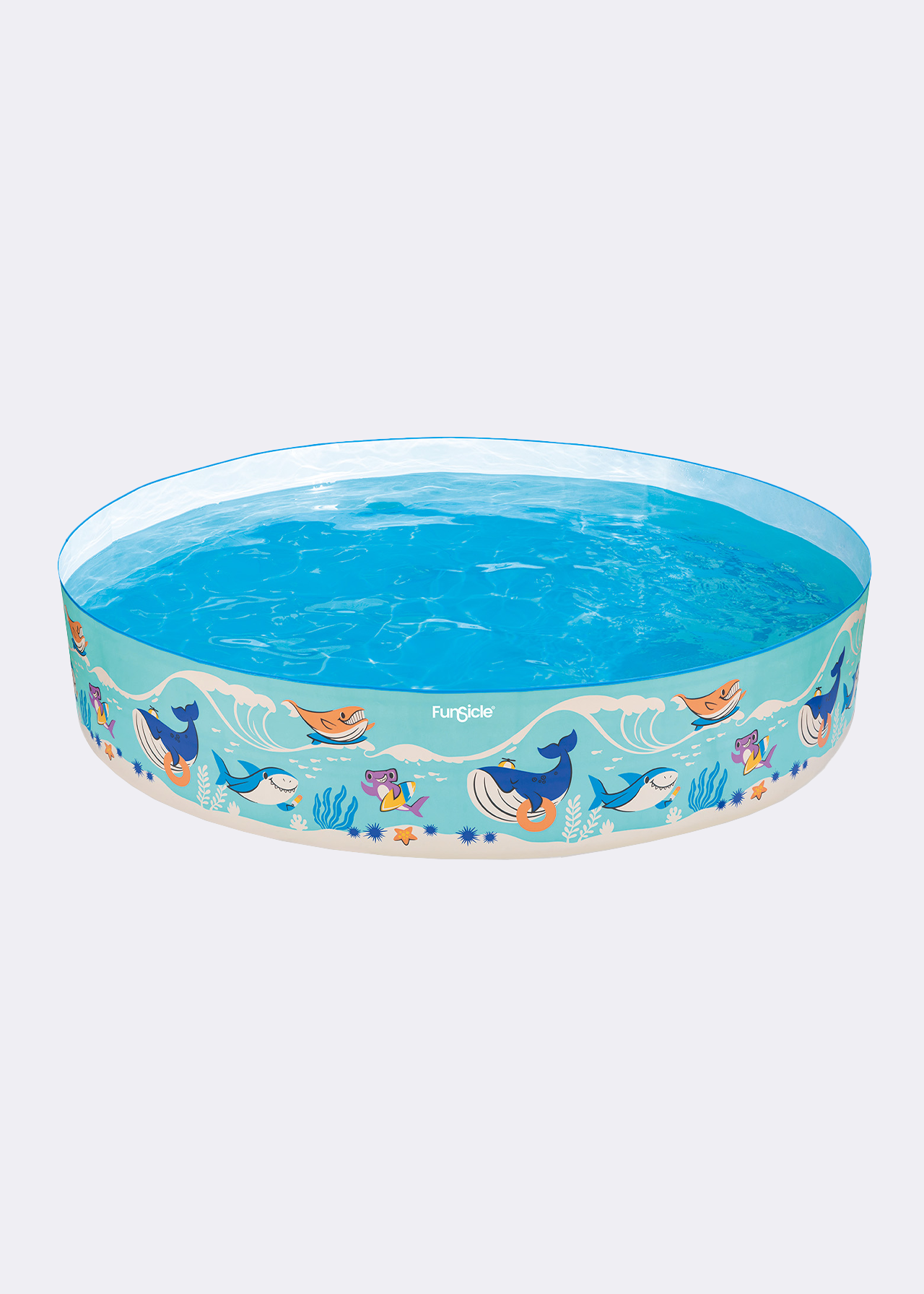 8ft Ocean Kids Inflatable Paddling Pool
