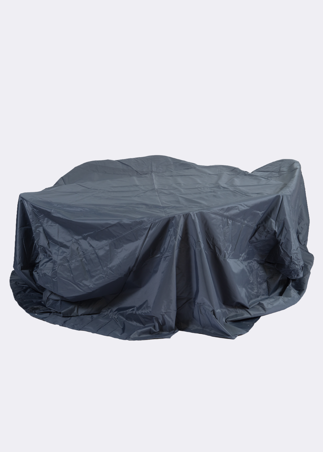 Dobbies 6 Seat Rectangle Furniture Set Cover Grey