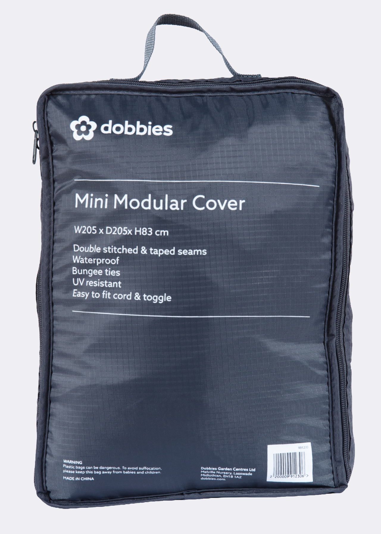 Dobbies Mini Modular Furniture Cover Grey