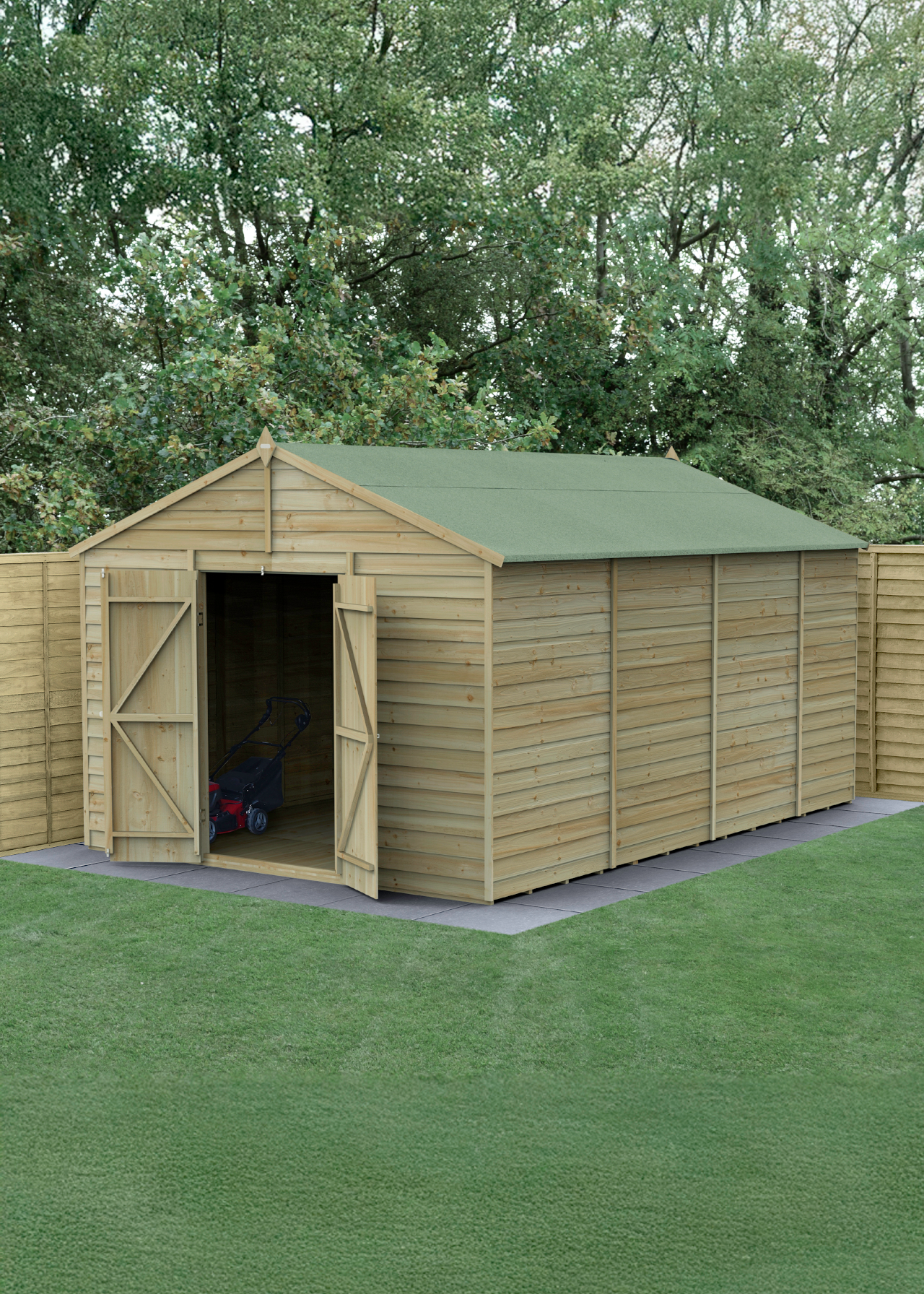 4LIFE Apex Shed 10x15 With Double Door
