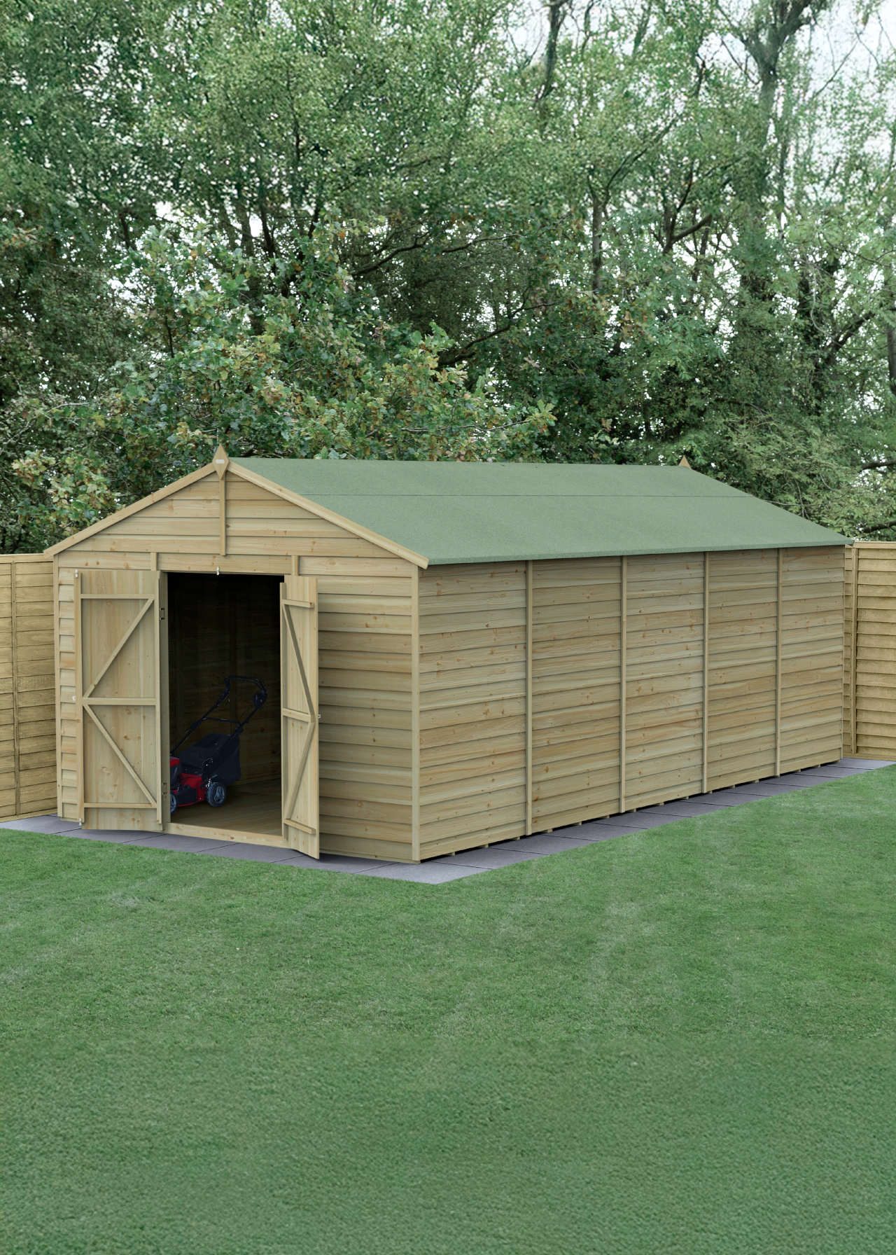 4LIFE Apex Shed 10x20 With Double Door