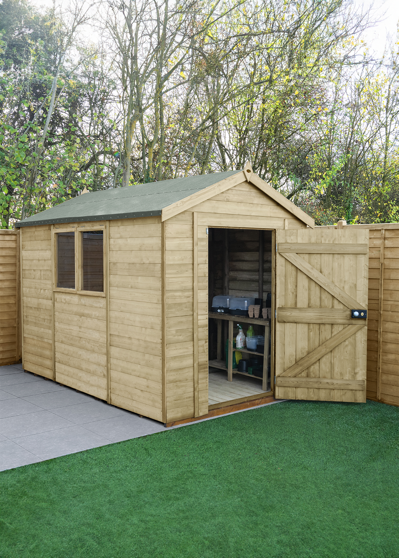 Timberdale 10x6 Apex Shed (Installed)
