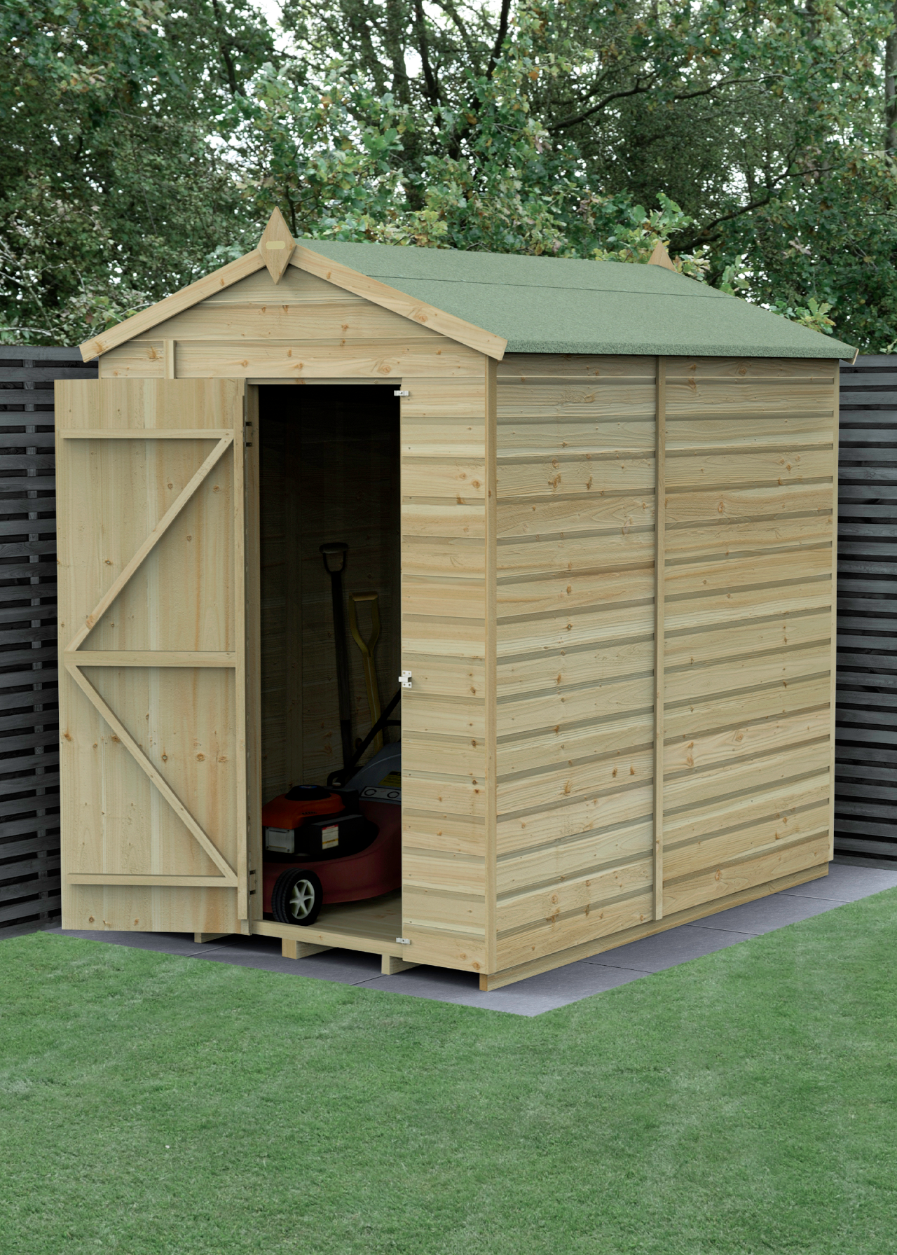 Beckwood 5x7 Apex Shed (Installed)